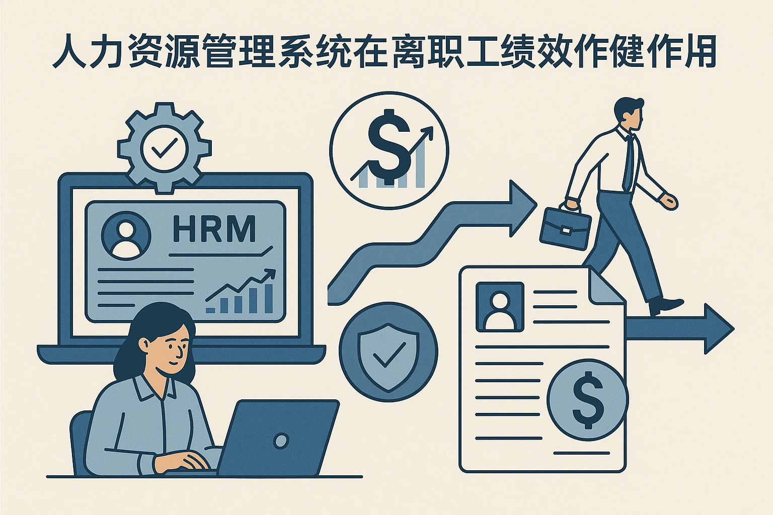 人力资源管理系统在离职员工绩效补发中的关键作用与风险管控