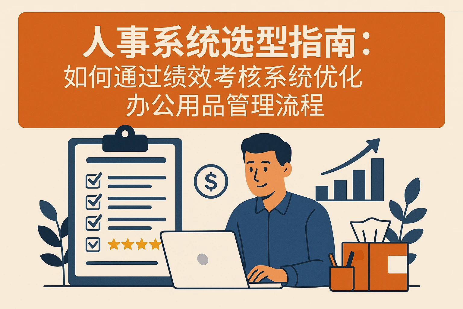 人事系统选型指南:如何通过绩效考核系统优化办公用品管理流程