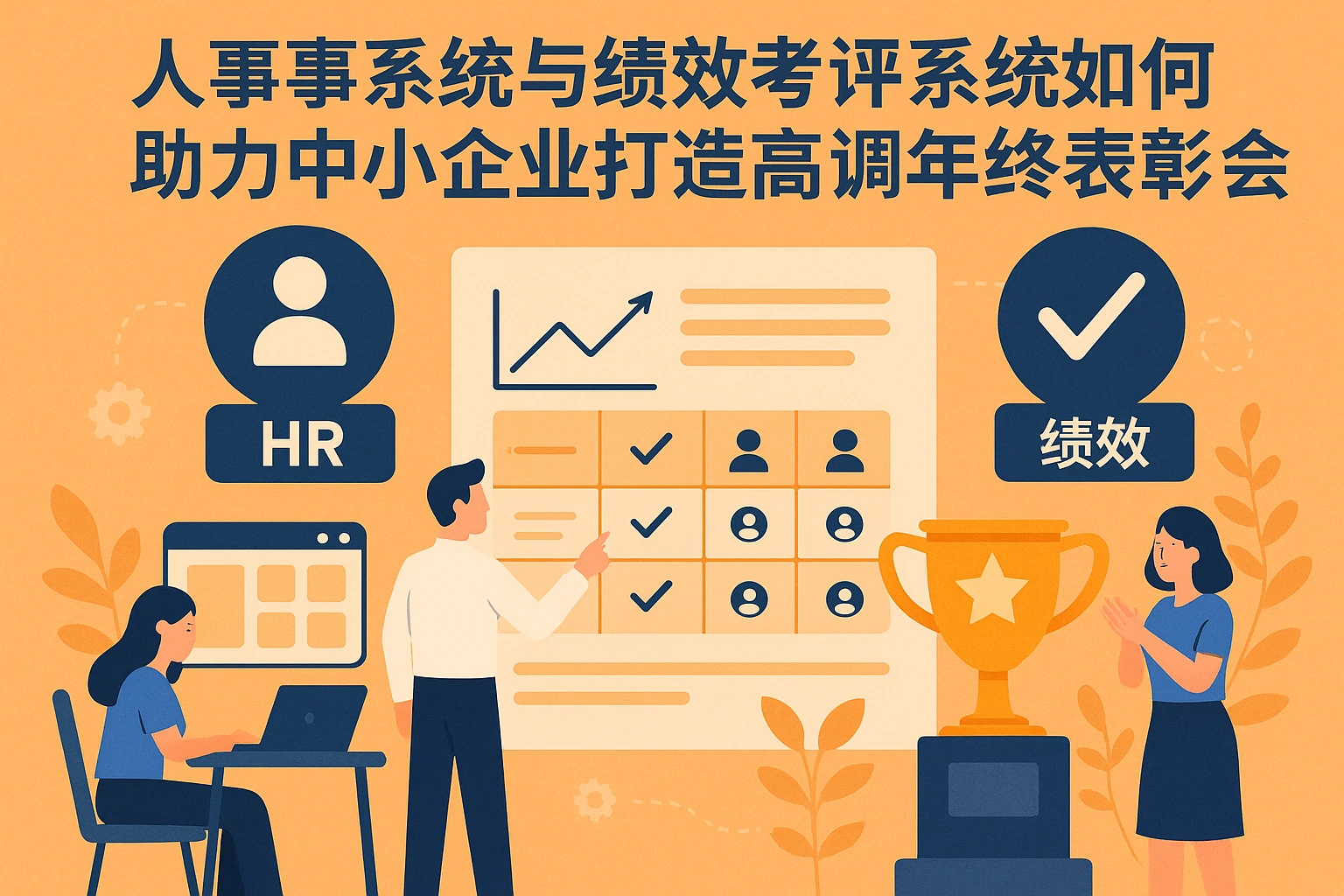 人事系统与绩效考评系统如何助力中小企业打造高调年终表彰会