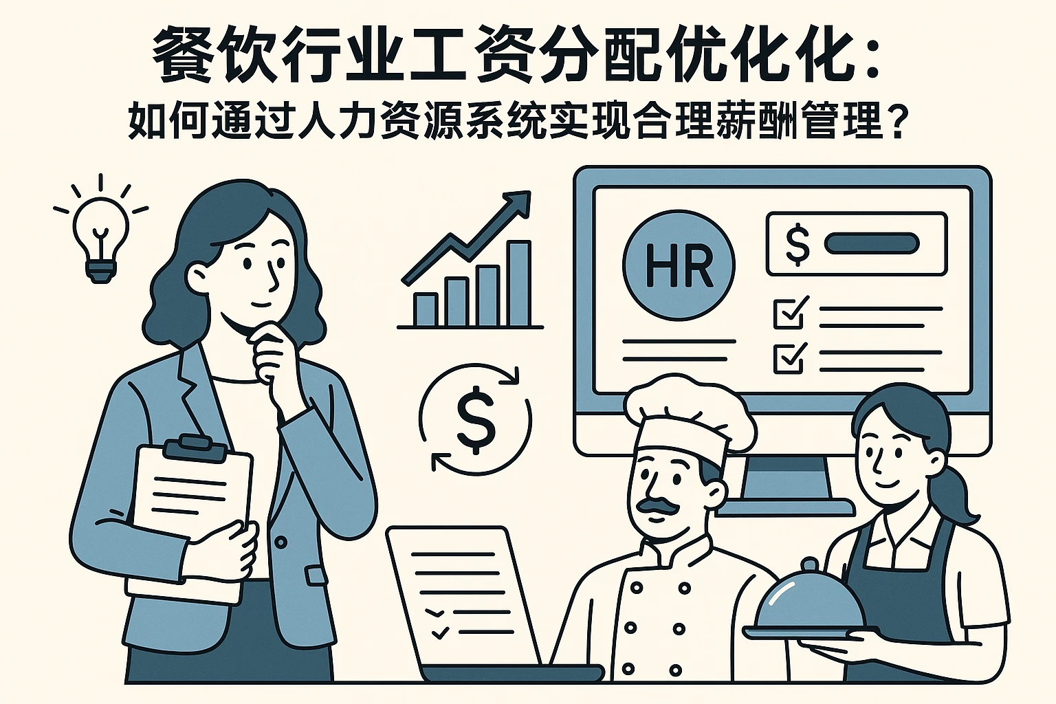 餐饮行业工资分配优化：如何通过人力资源系统实现合理薪酬管理？