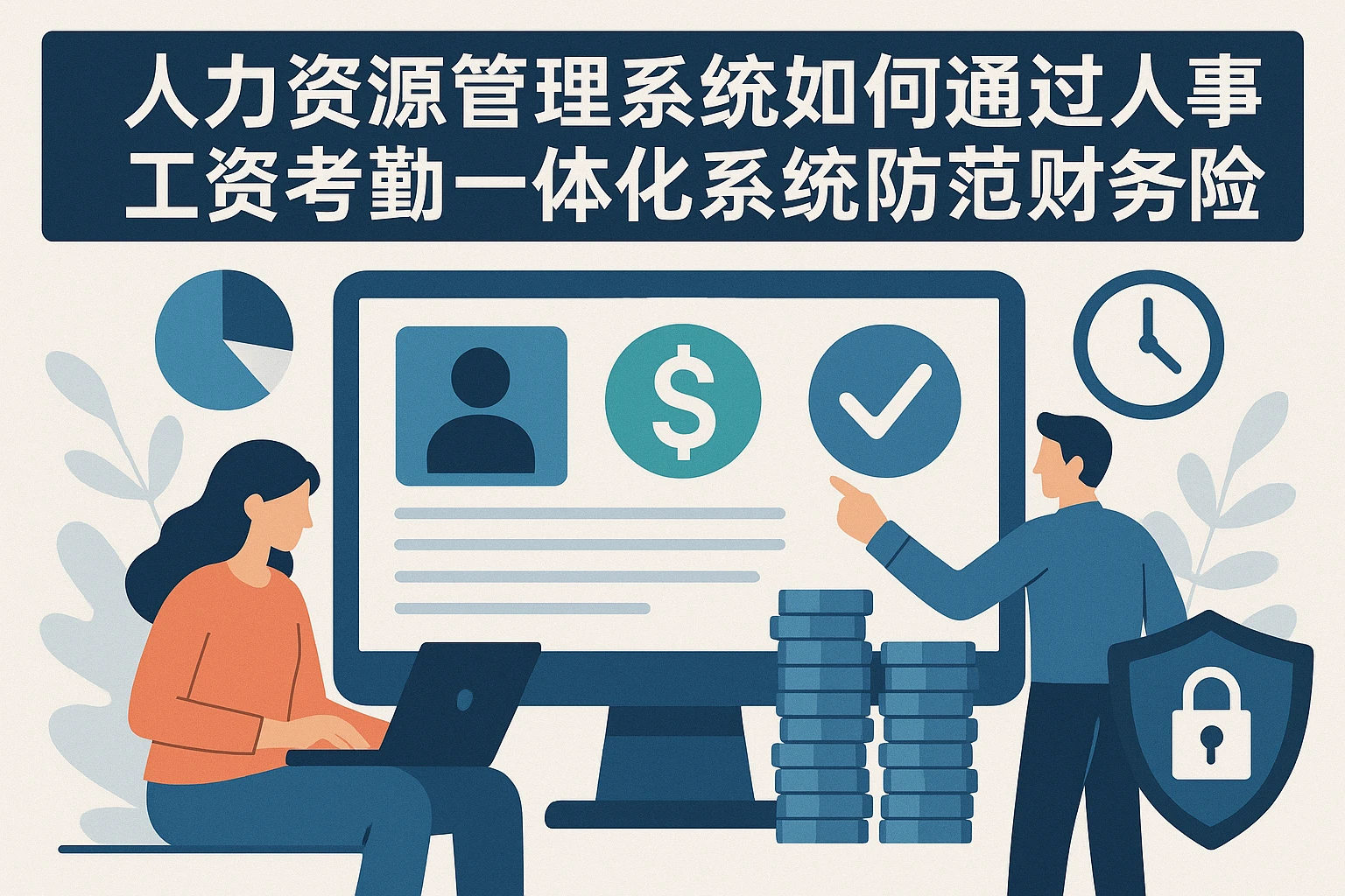 人力资源管理系统如何通过人事工资考勤一体化系统防范财务风险
