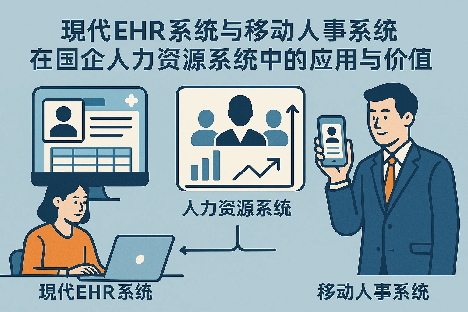 现代EHR系统与移动人事系统在国企人力资源系统中的应用与价值