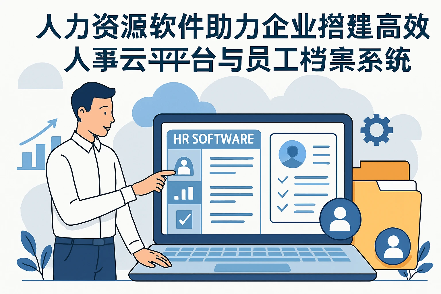 人力资源软件助力企业搭建高效人事云平台与员工档案系统