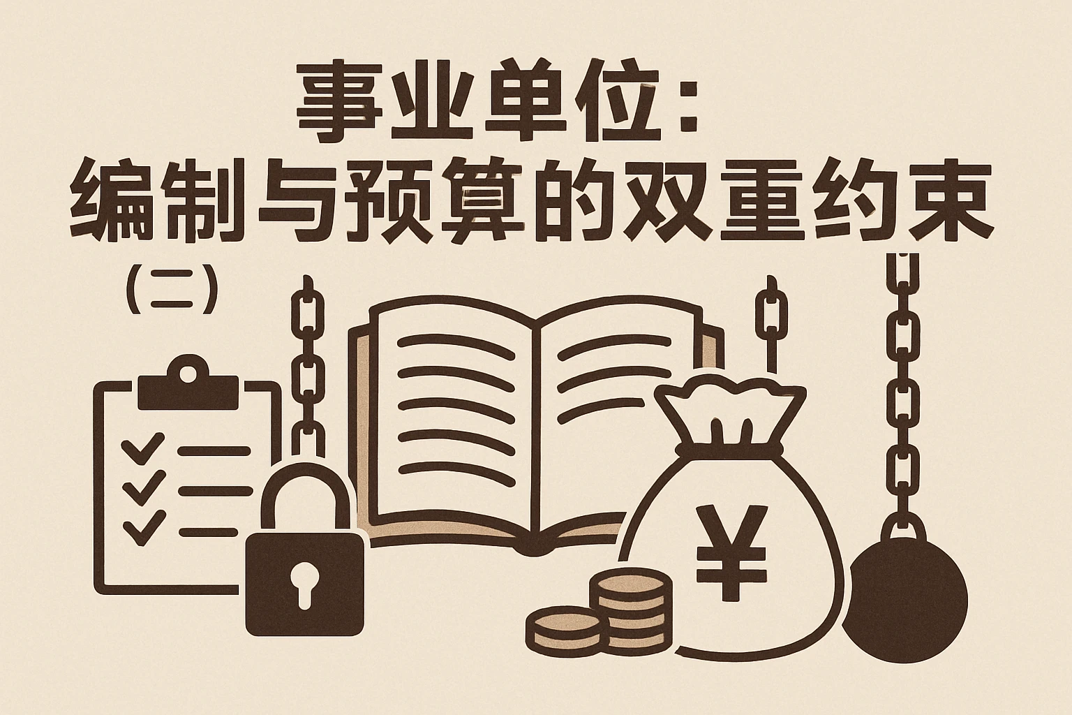 （二）事业单位：编制与预算的双重约束