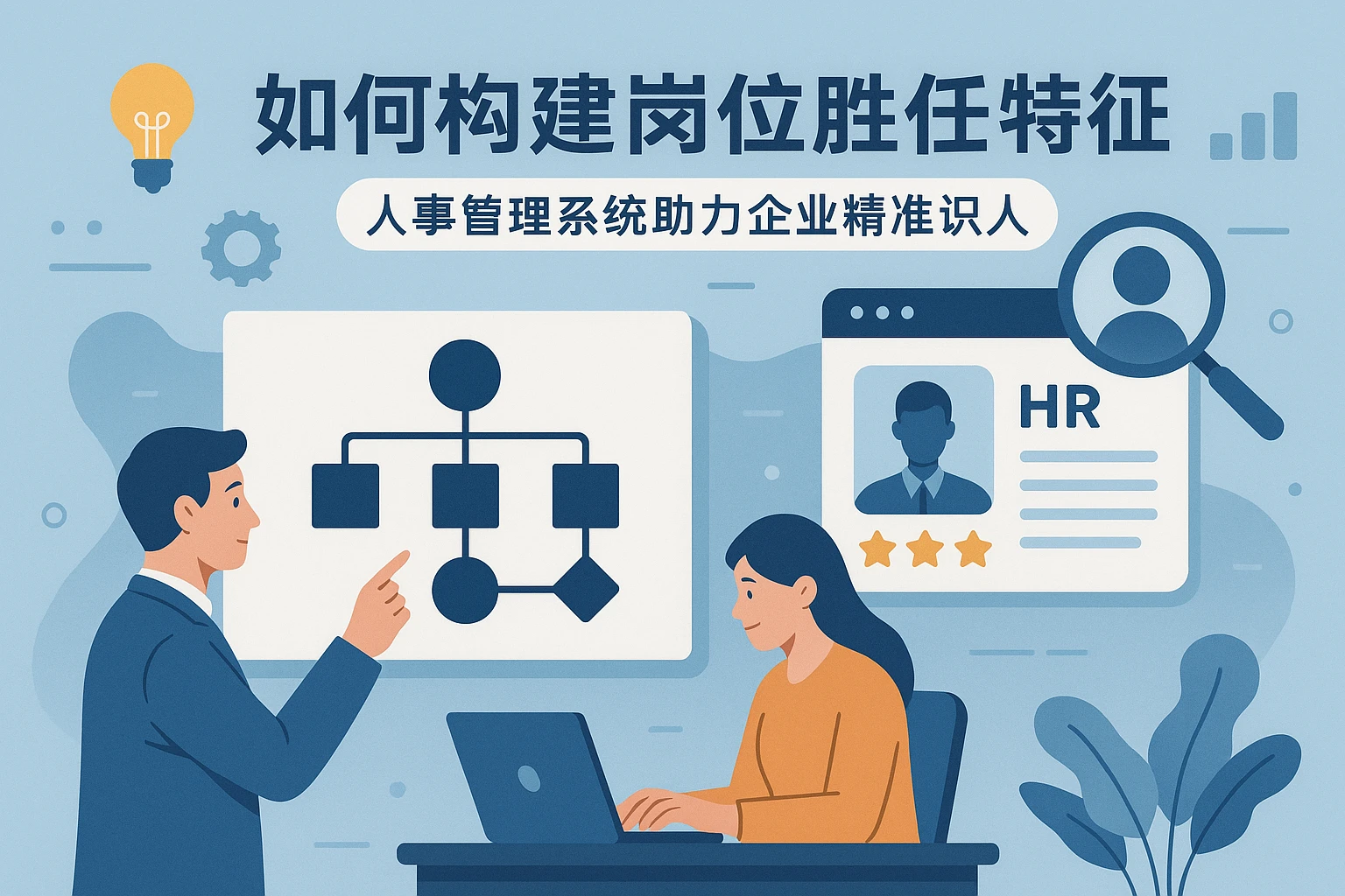如何构建岗位胜任特征模型?人事管理系统助力企业精准识人