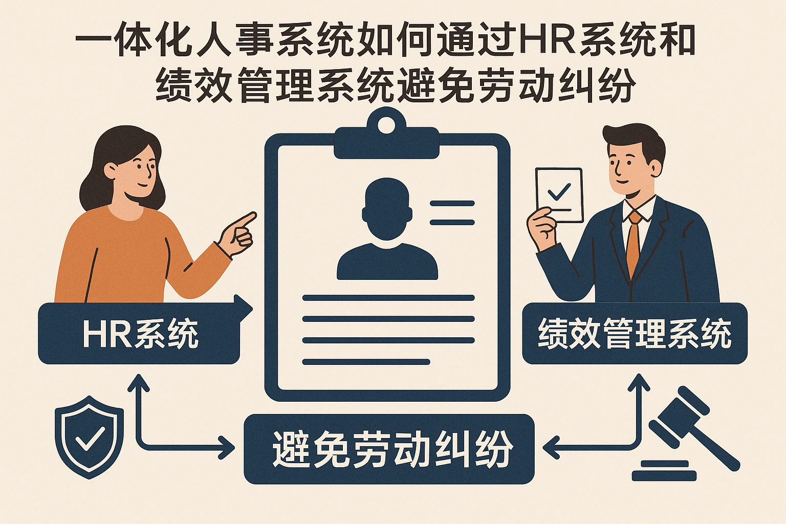 一体化人事系统如何通过HR系统和绩效管理系统避免劳动纠纷