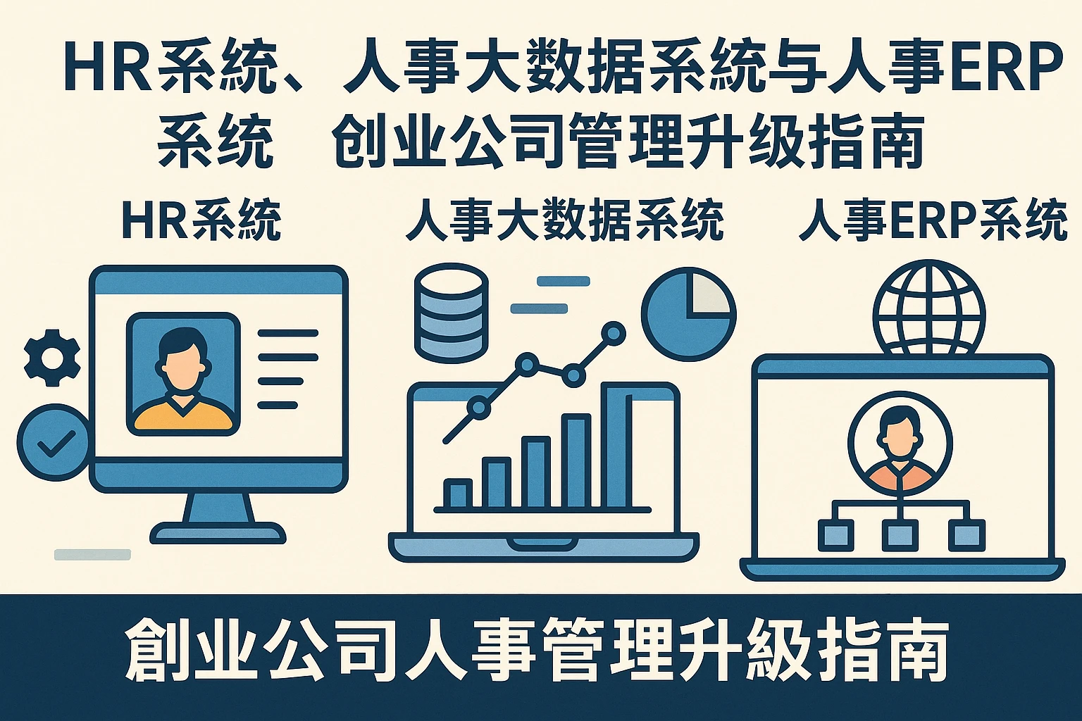 HR系统、人事大数据系统与人事ERP系统:创业公司人事管理升级指南