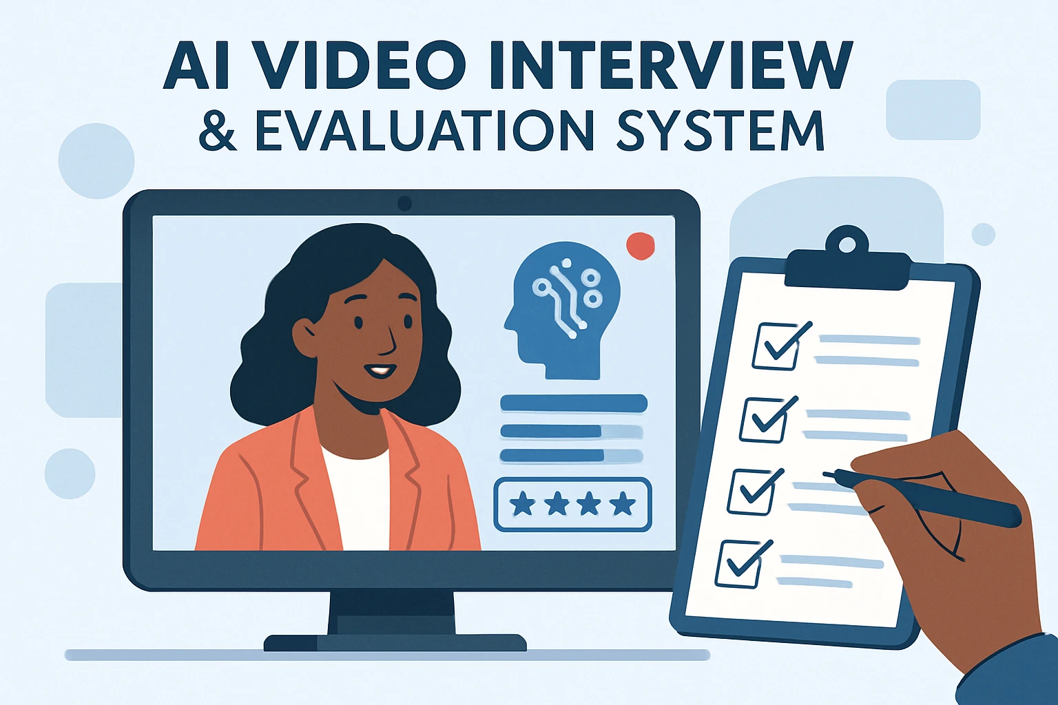 AI视频面试与评估系统