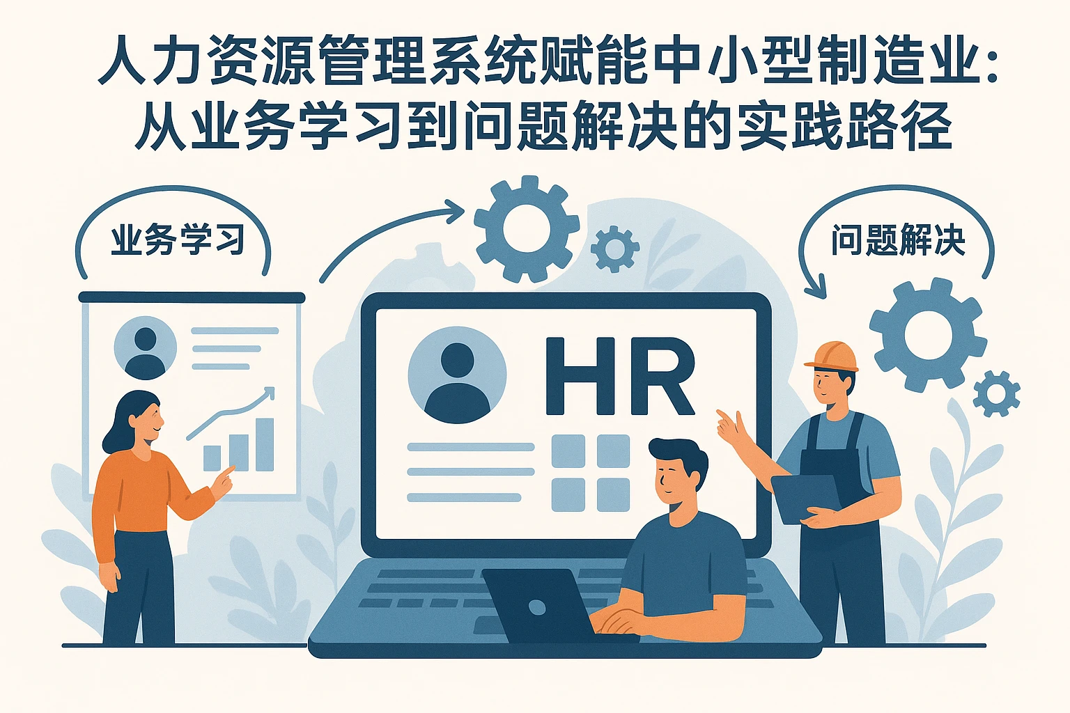 人力资源管理系统赋能中小型制造业：从业务学习到问题解决的实践路径