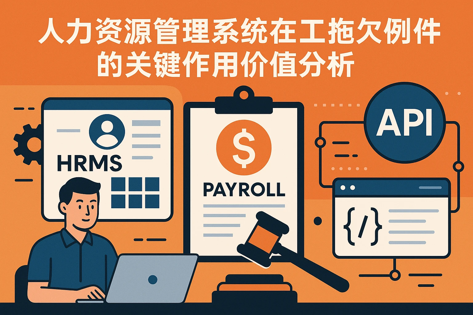 人力资源管理系统在工资拖欠案例中的关键作用与API接口价值分析