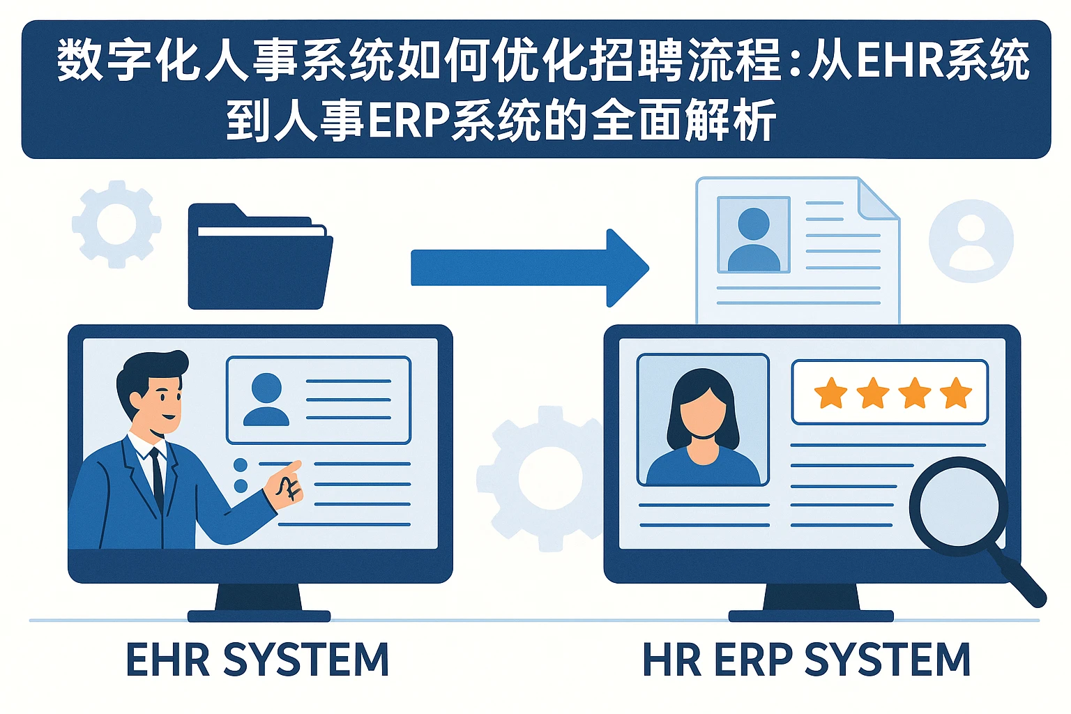 数字化人事系统如何优化招聘流程:从EHR系统到人事ERP系统的全面解析