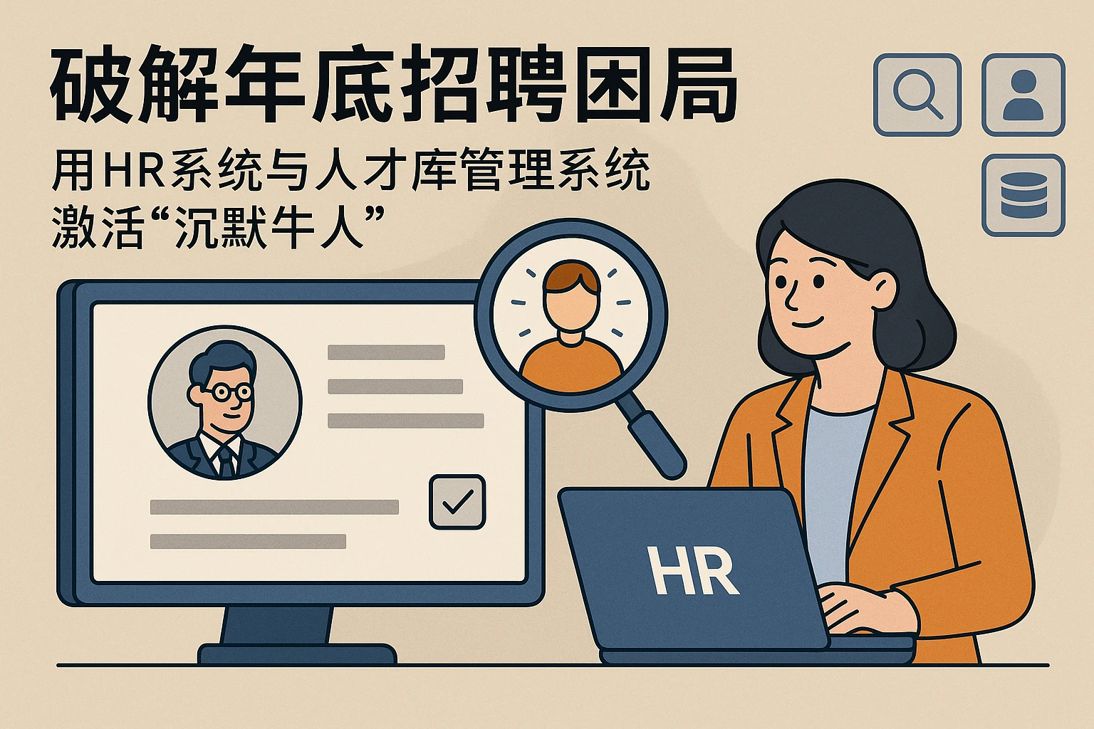 破解年底招聘困局：用HR系统与人才库管理系统激活“沉默牛人”