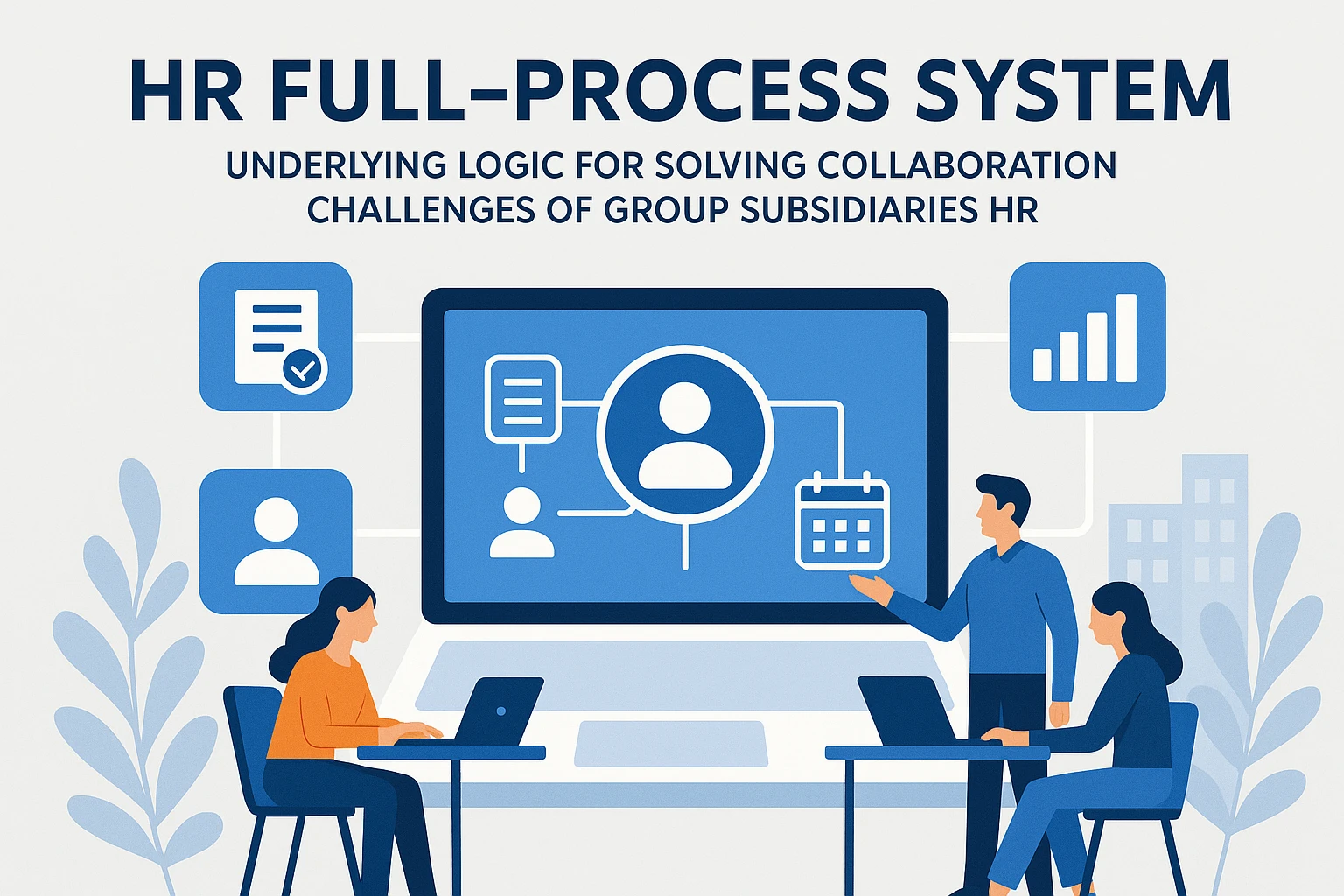 人力资源全流程系统:破解集团分公司HR协同困境的底层逻辑