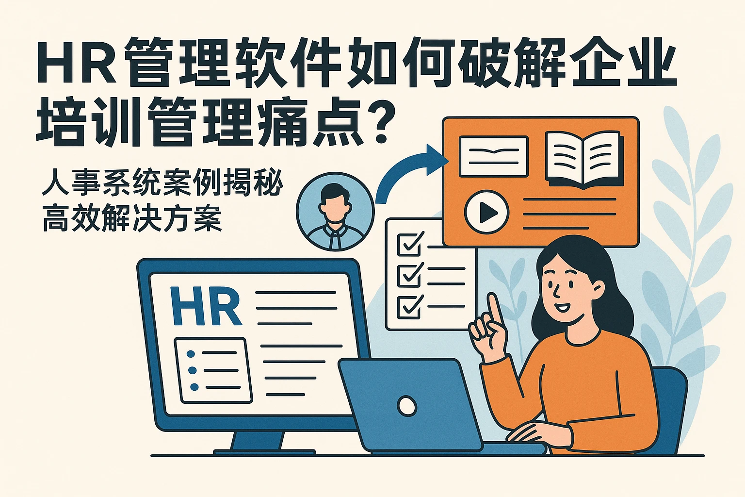 HR管理软件如何破解企业培训管理痛点？人事系统案例揭秘高效解决方案