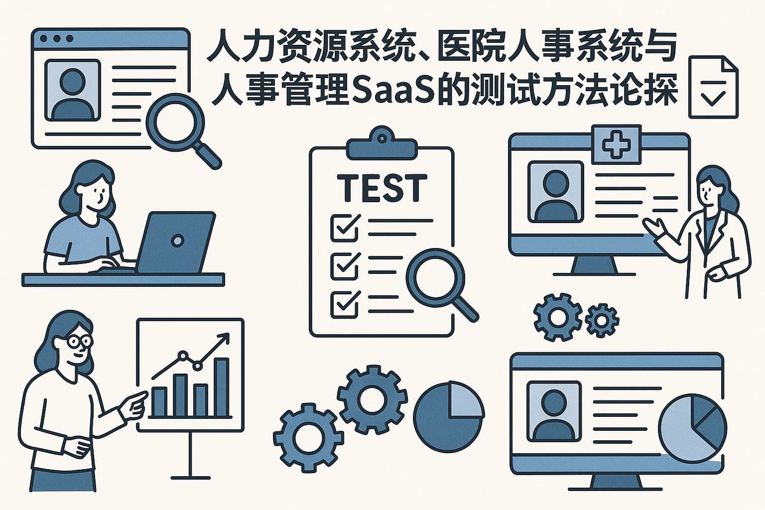 人力资源系统、医院人事系统与人事管理SaaS的测试方法论探析