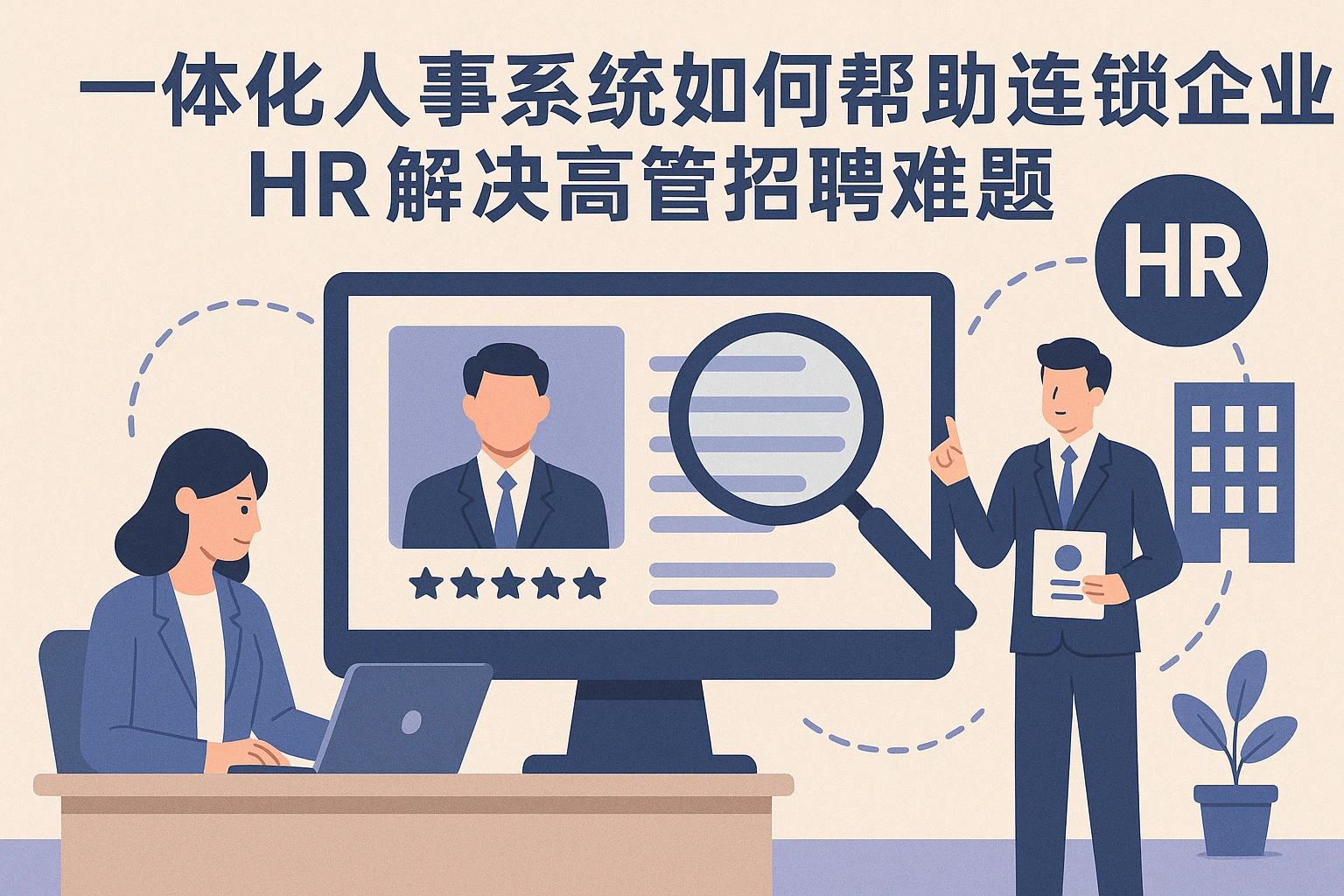 一体化人事系统如何帮助连锁企业HR系统解决高管招聘难题
