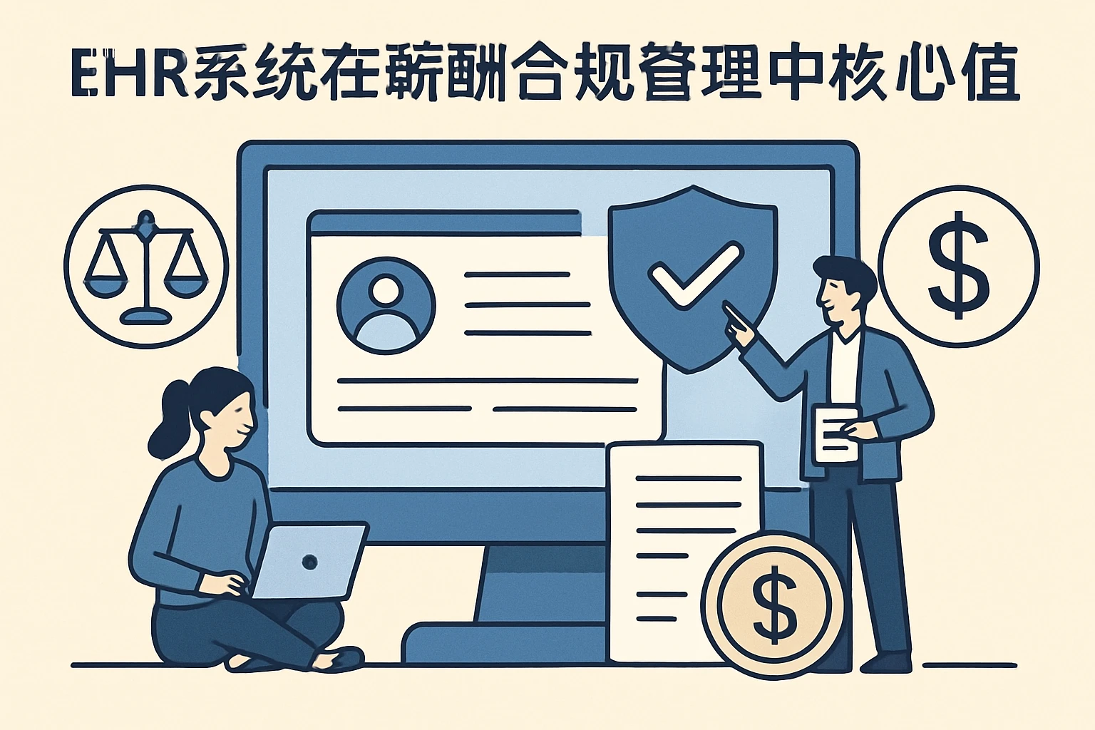 ehr系统在薪酬合规管理中的核心价值
