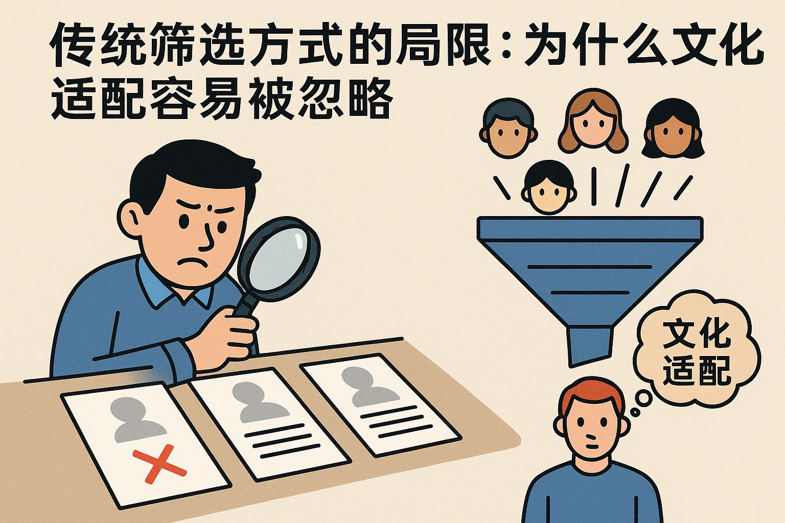 2. 传统筛选方式的局限：为什么文化适配容易被忽略