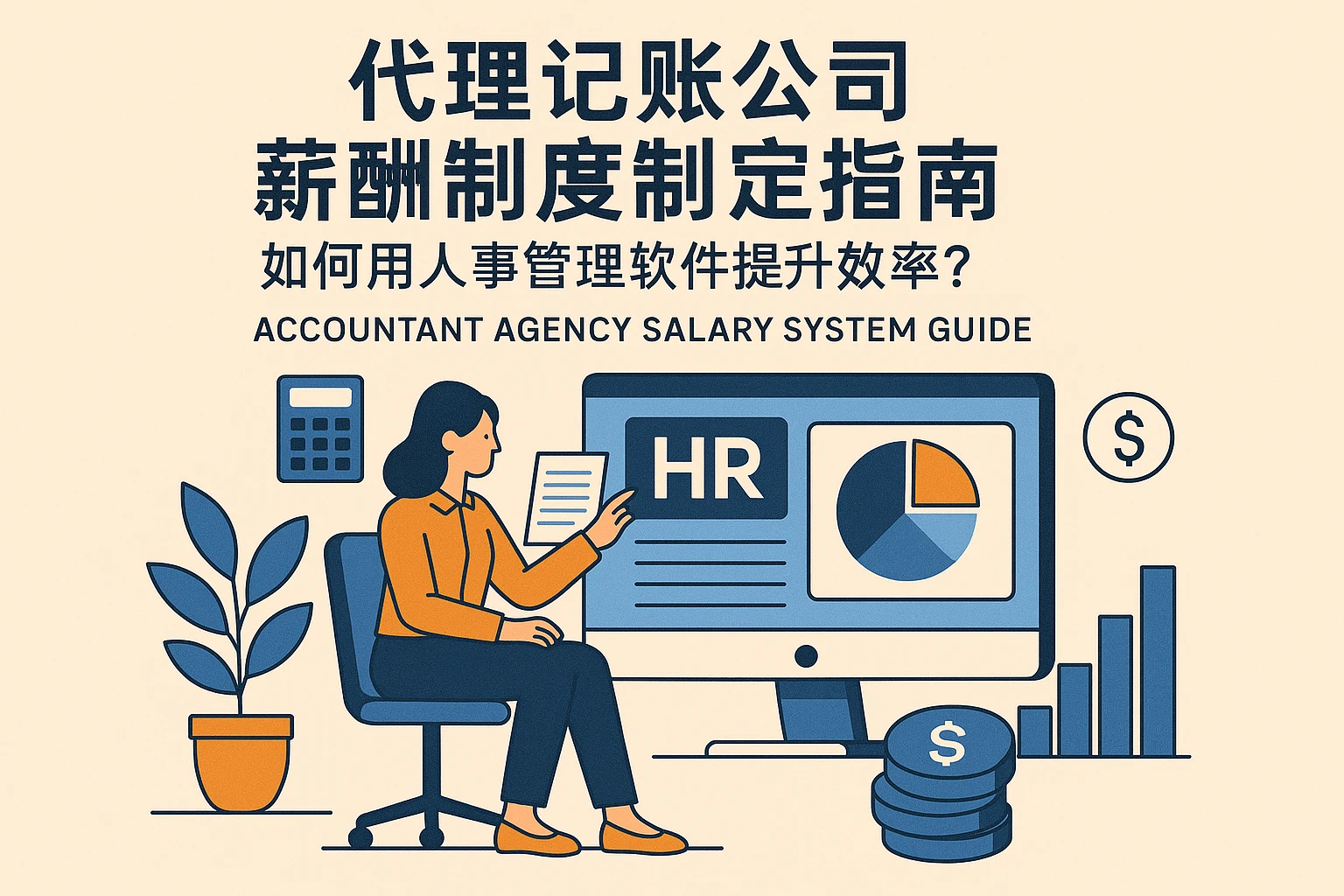 代理记账公司薪酬制度制定指南：如何用人事管理软件提升效率？