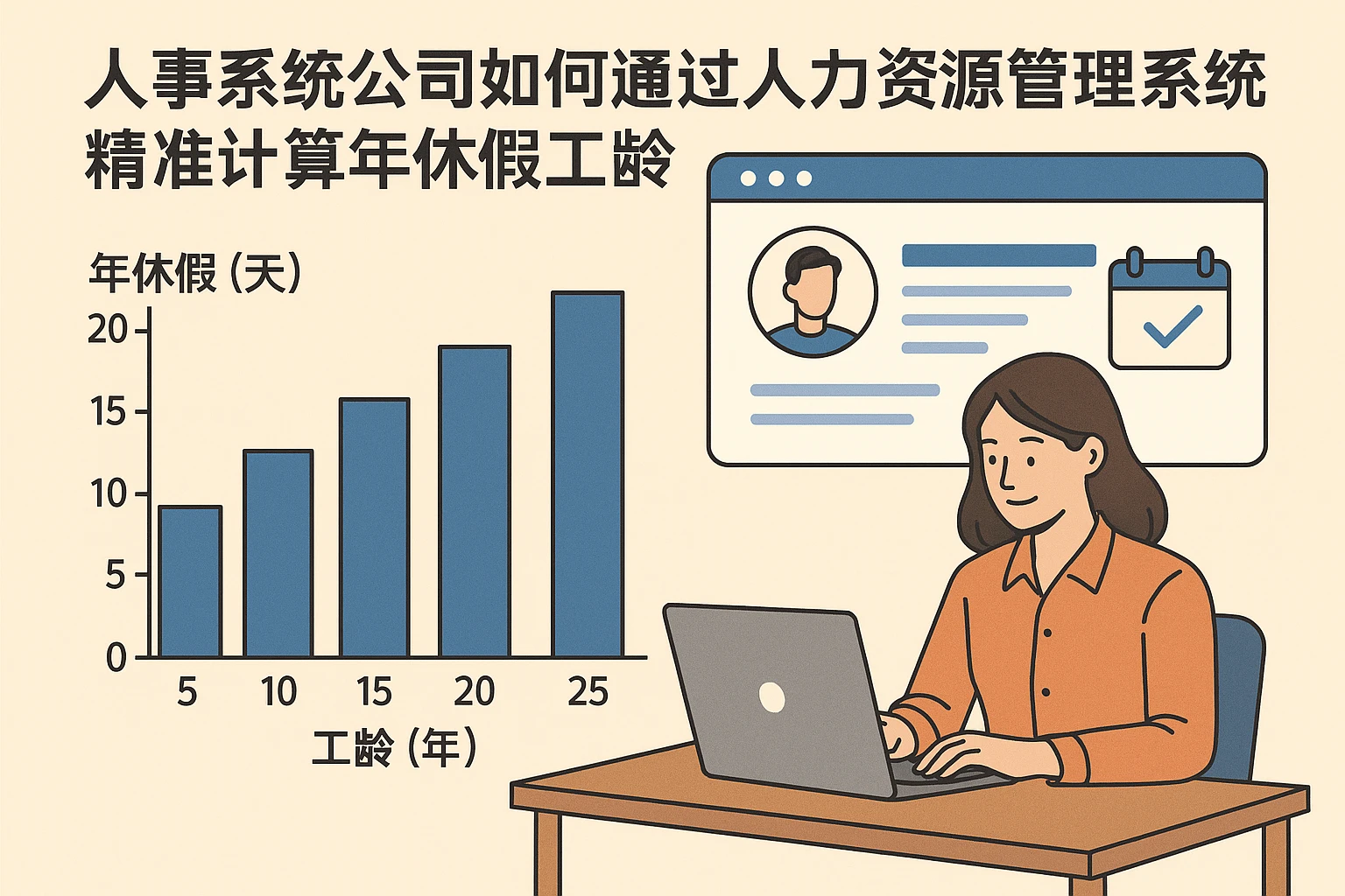 人事系统公司如何通过人力资源管理系统精准计算年休假工龄