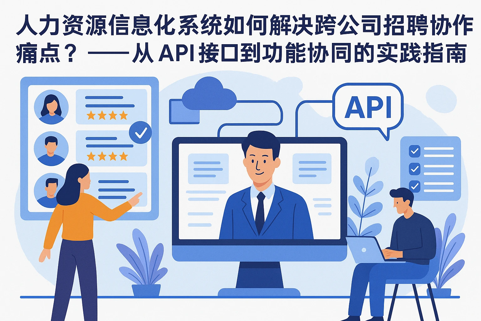 人力资源信息化系统如何解决跨公司招聘协作痛点？——从API接口到功能协同的实践指南