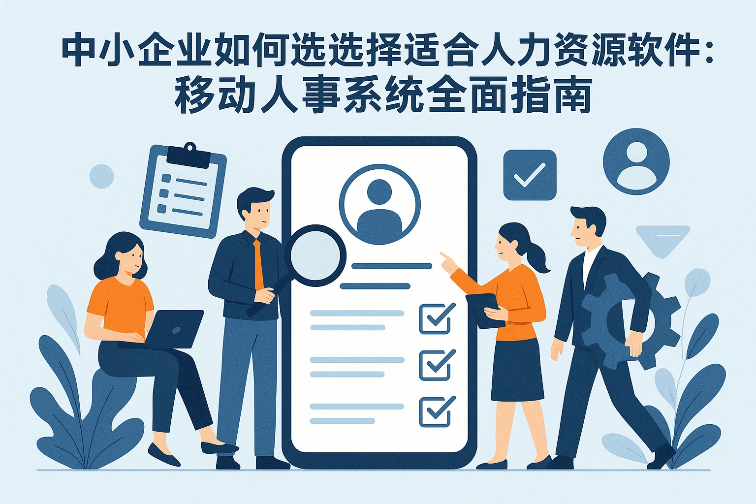 中小企业如何选择适合的人力资源软件：移动人事系统全面指南