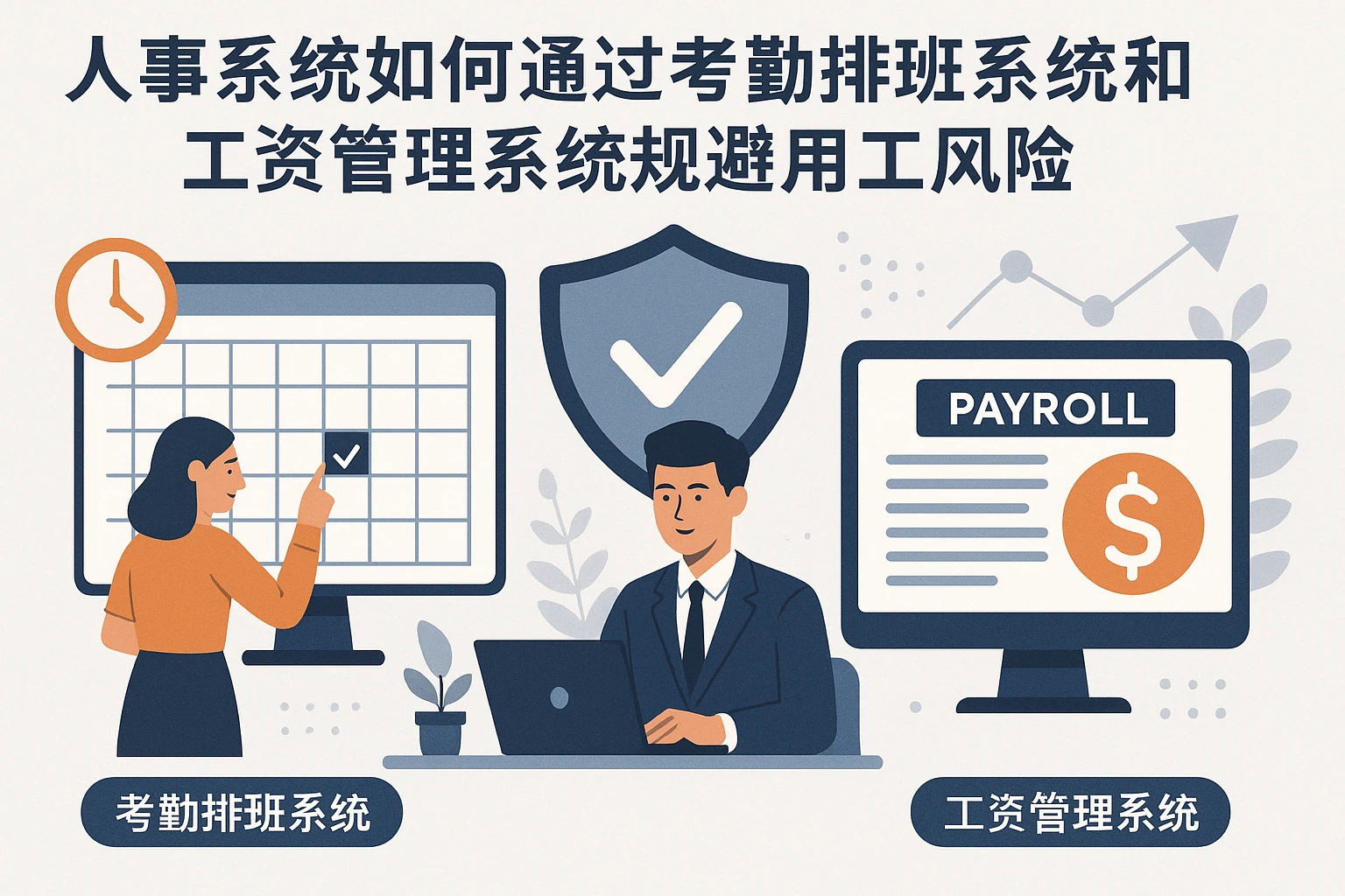 人事系统如何通过考勤排班系统和工资管理系统规避用工风险