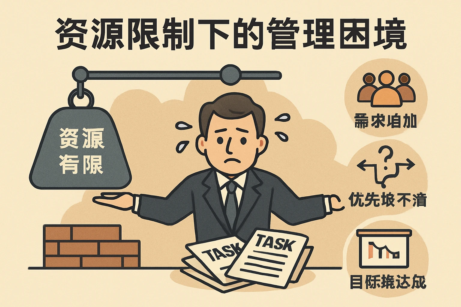 资源限制下的管理困境