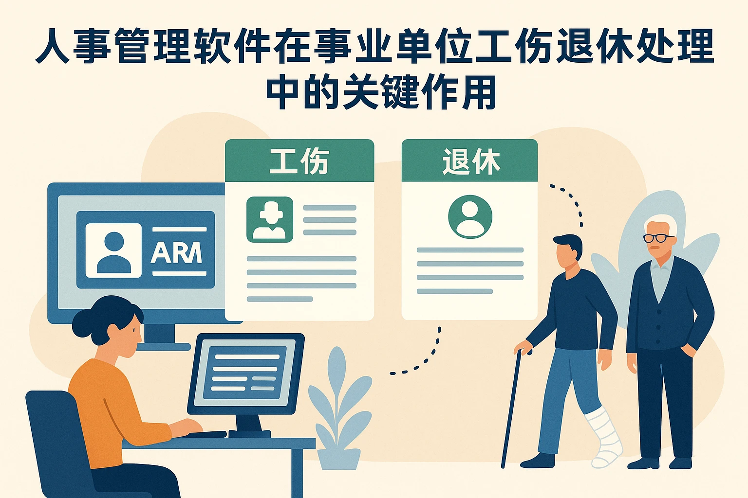 人事管理软件在事业单位工伤退休处理中的关键作用