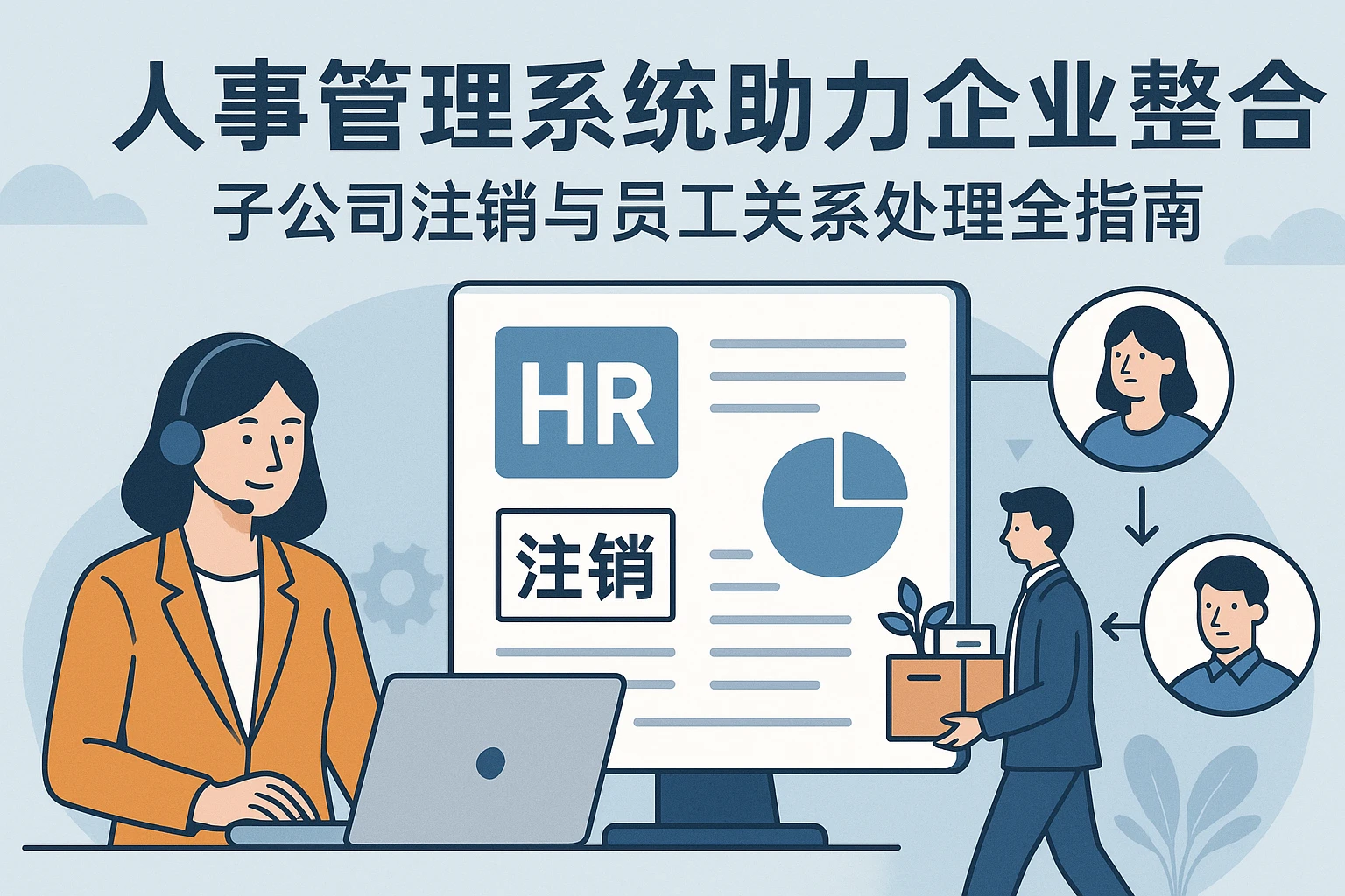 人事管理系统助力企业整合：子公司注销与员工关系处理全指南
