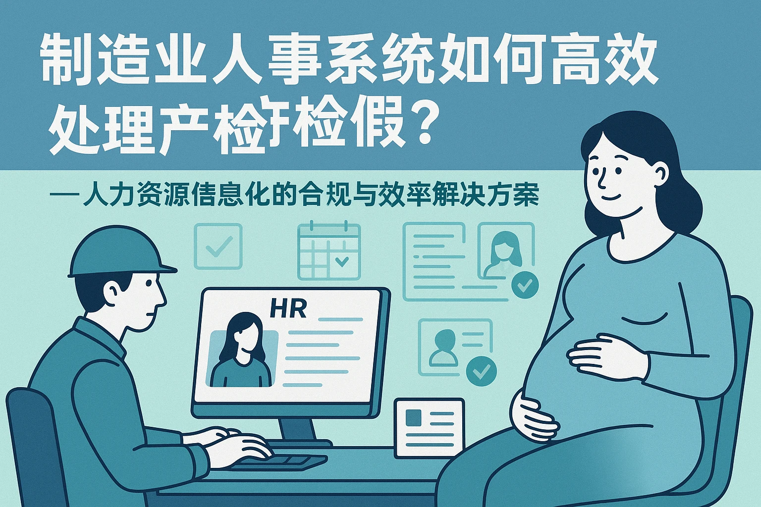 制造业人事系统如何高效处理产检假？——人力资源信息化的合规与效率解决方案