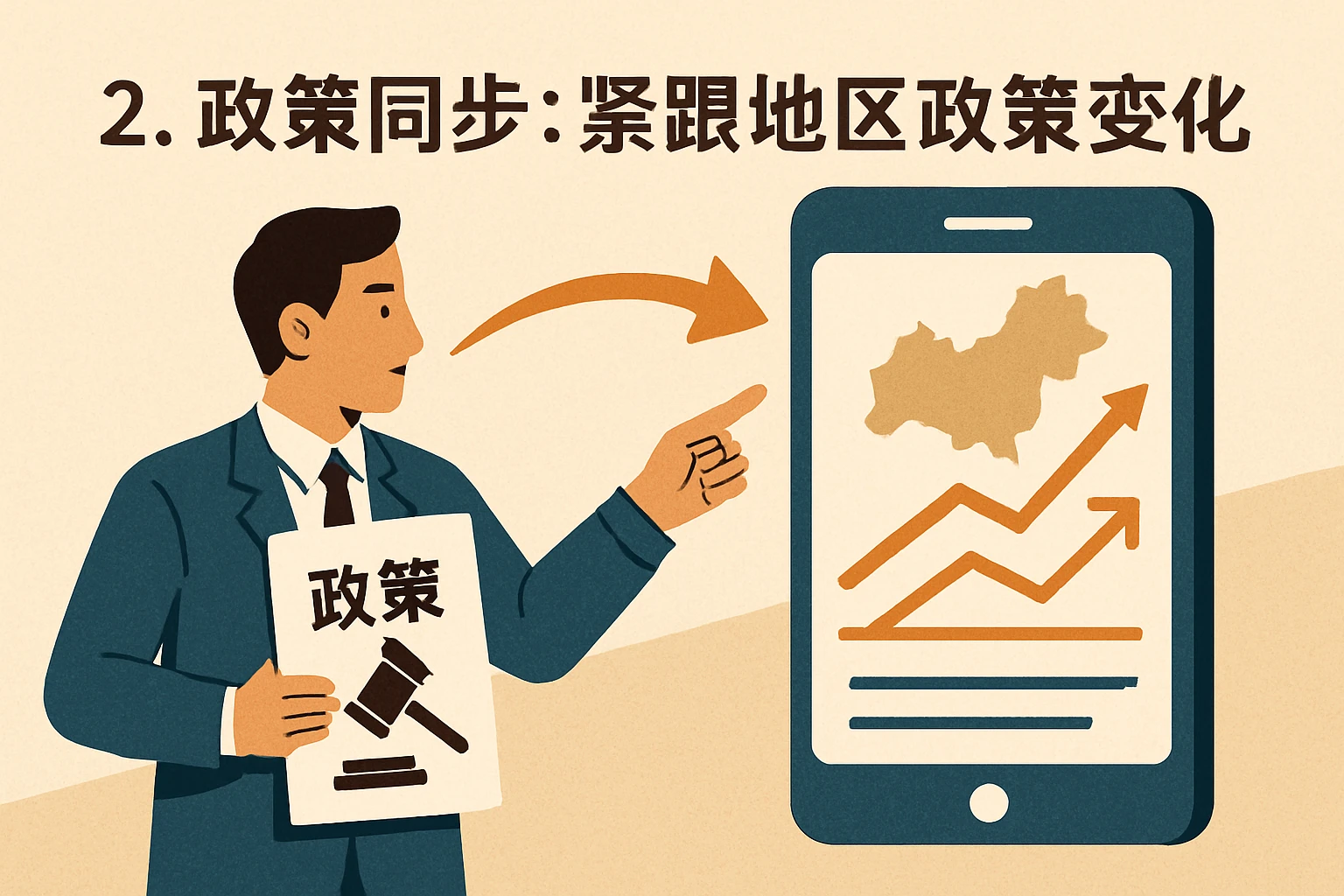 2. 政策同步：紧跟地区政策变化