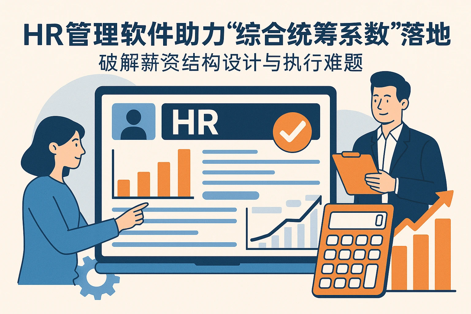 HR管理软件助力“综合统筹系数”落地：破解薪资结构设计与执行难题