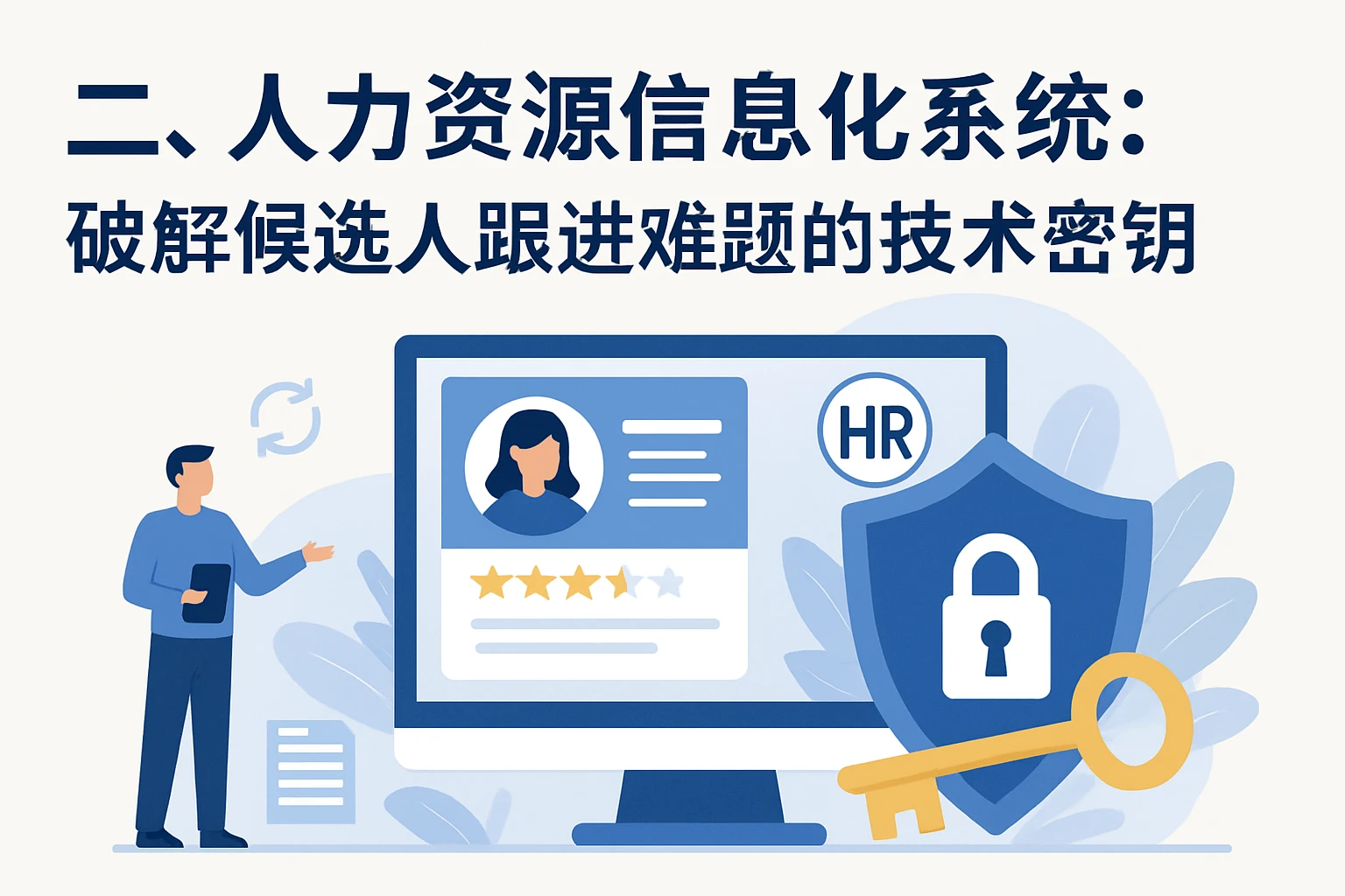 二、人力资源信息化系统：破解候选人跟进难题的技术密钥