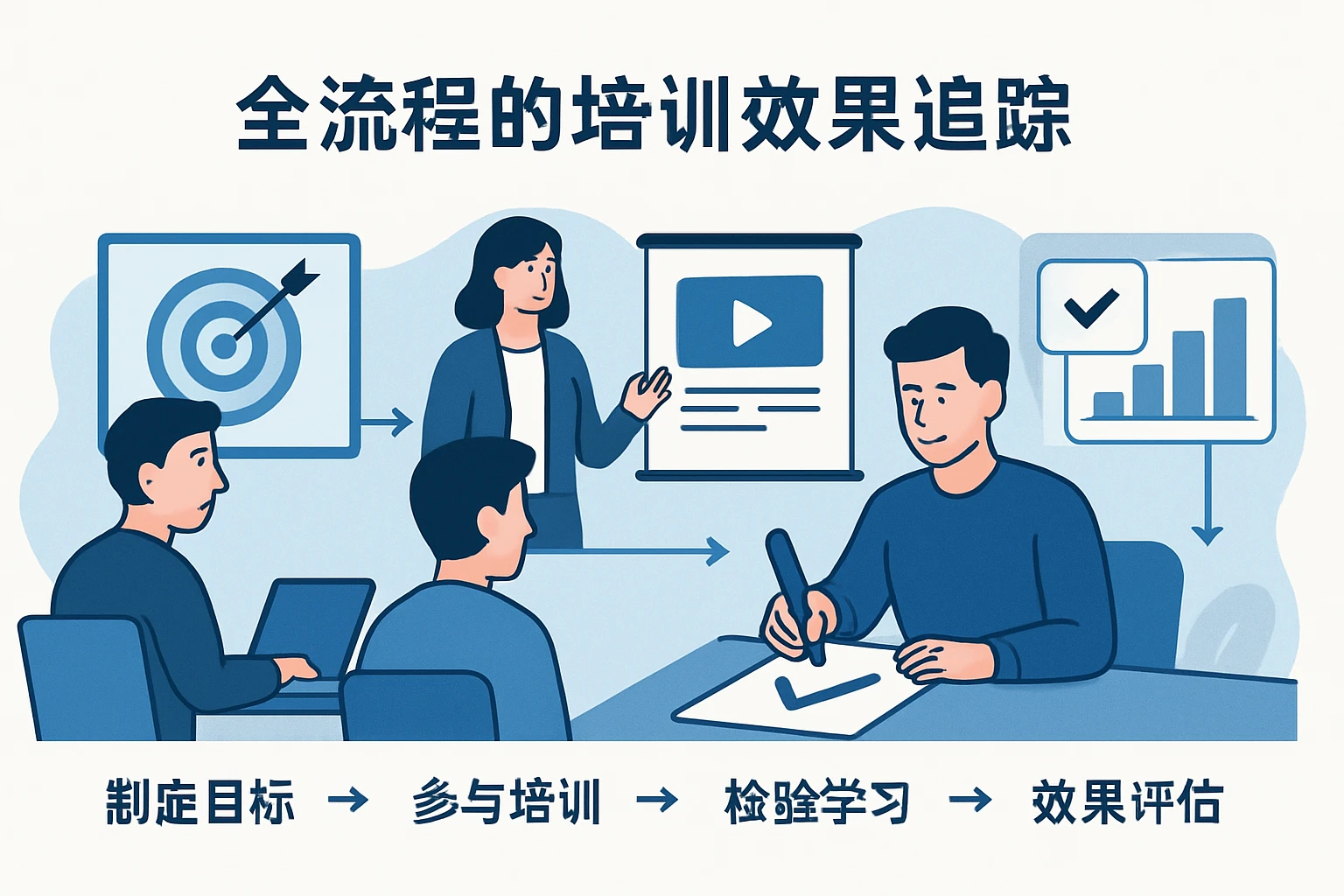 全流程的培训效果追踪