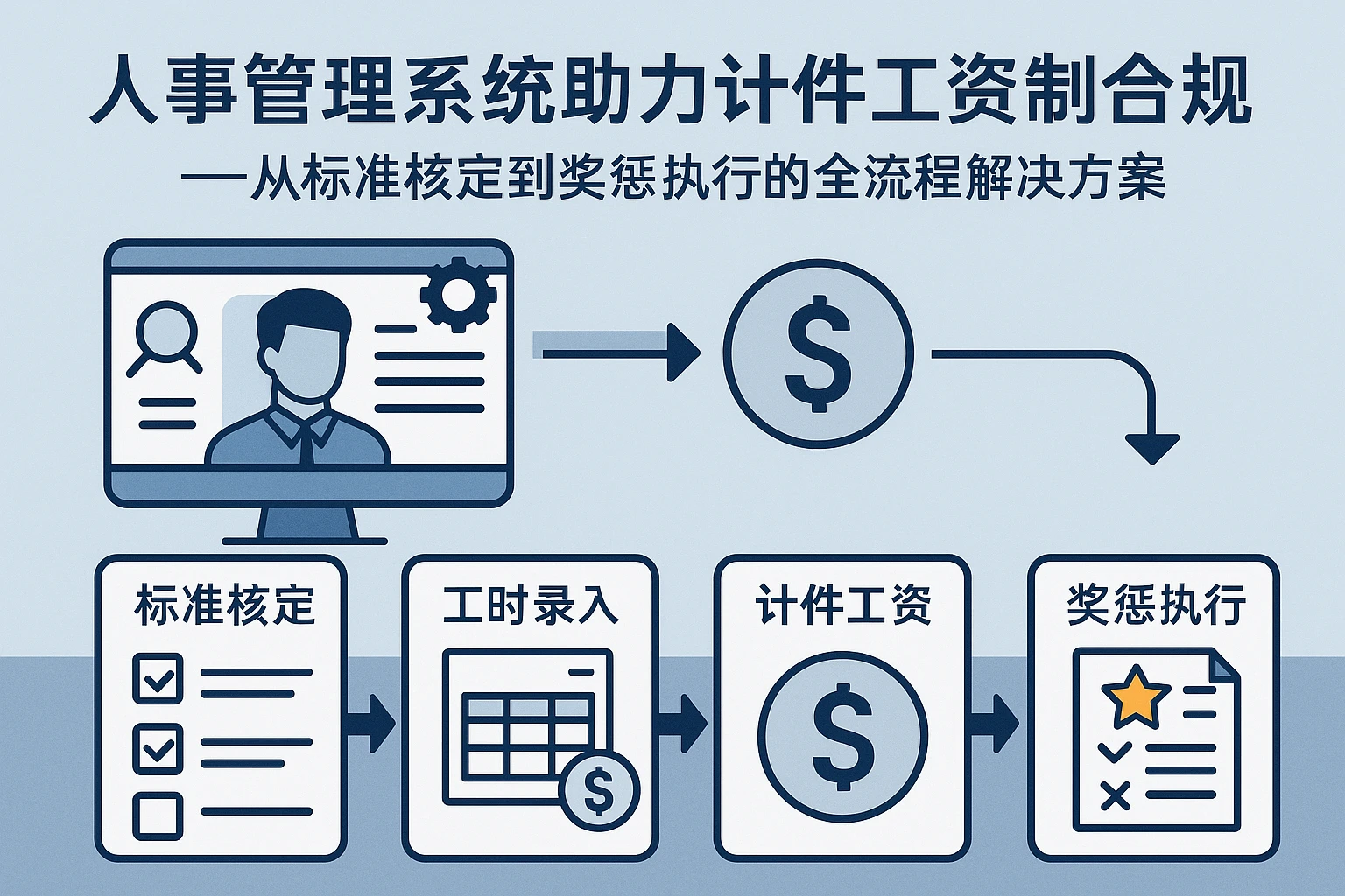 人事管理系统助力计件工资制合规运行——从标准核定到奖惩执行的全流程解决方案