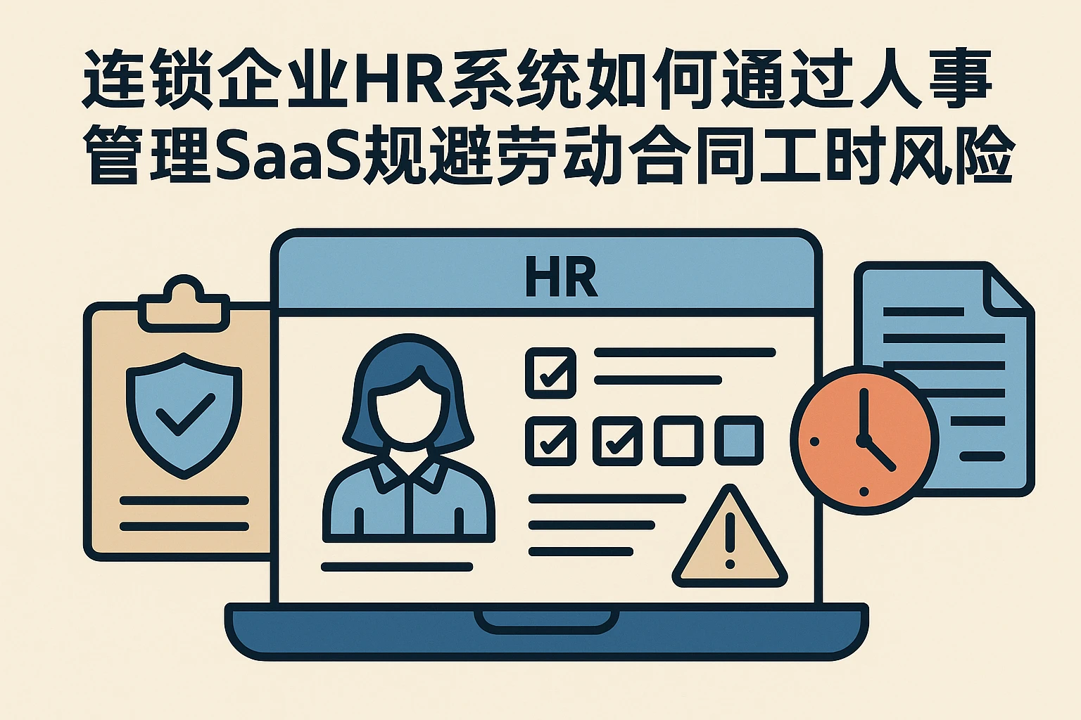 连锁企业HR系统如何通过人事管理SaaS规避劳动合同工时风险