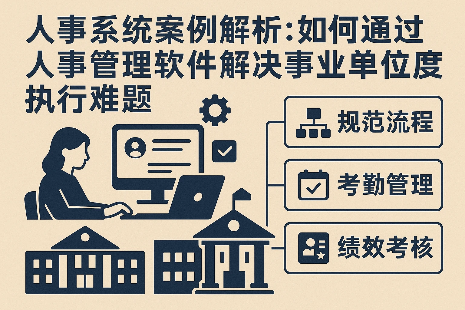 人事系统案例解析：如何通过人事管理软件解决事业单位制度执行难题