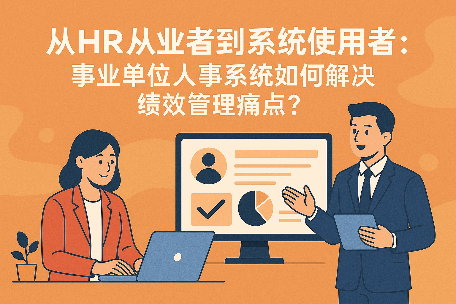 从HR从业者到系统使用者：事业单位人事系统如何解决绩效管理痛点？