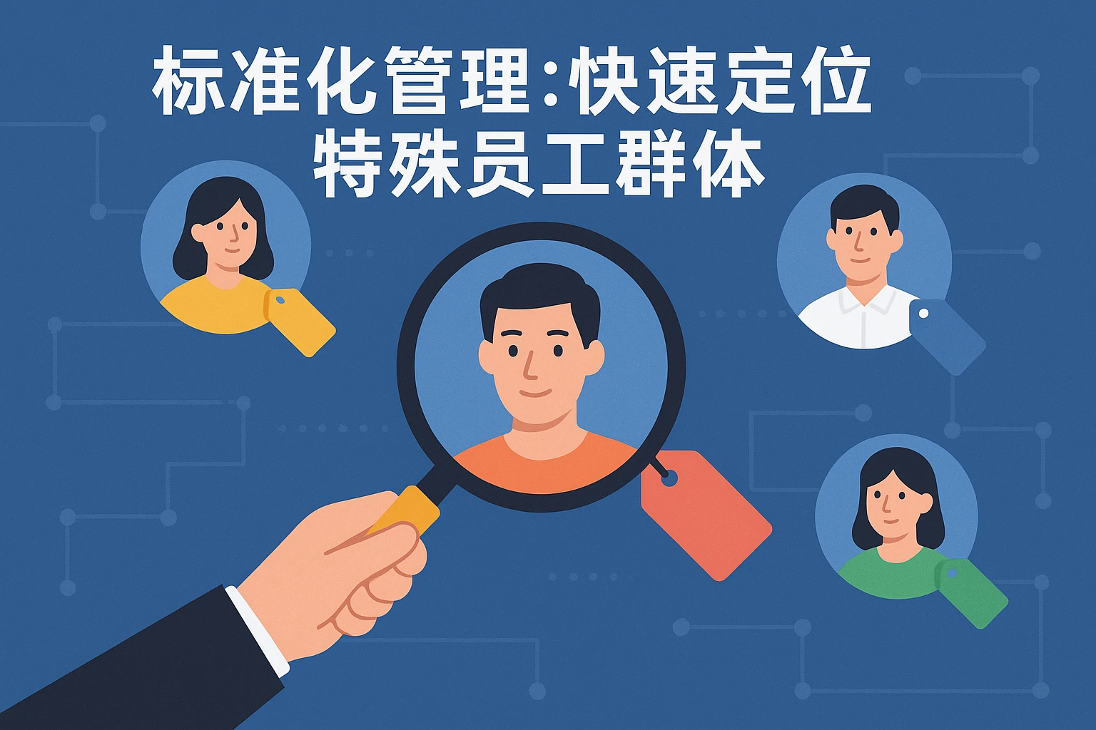 2. 标签化管理：快速定位特殊员工群体