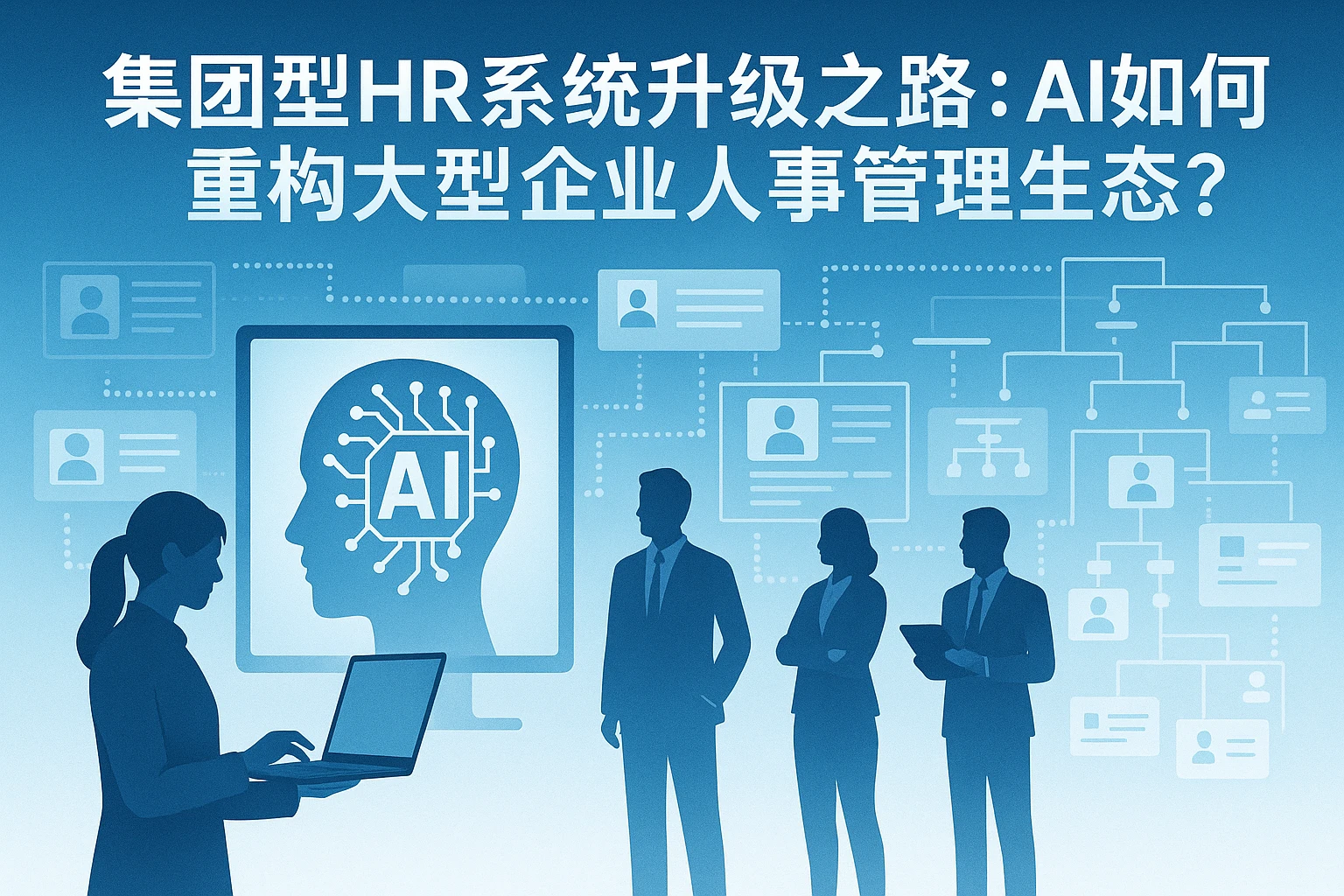 集团型HR系统升级之路：AI如何重构大型企业人事管理生态？