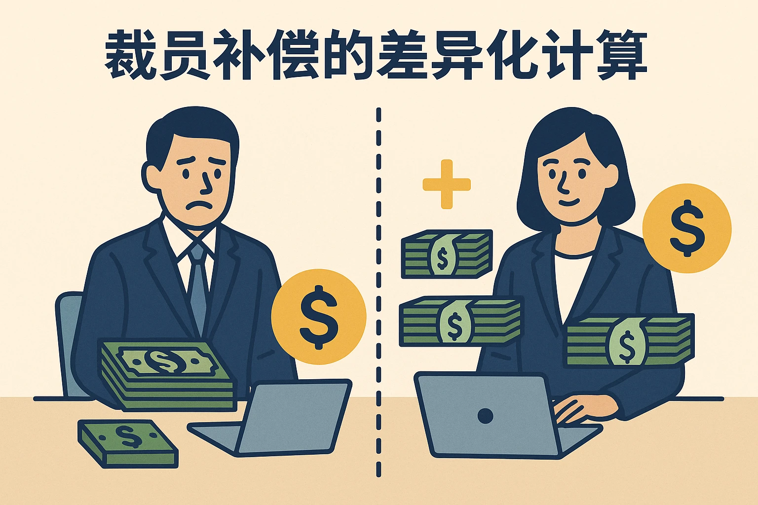 裁员补偿的差异化计算
