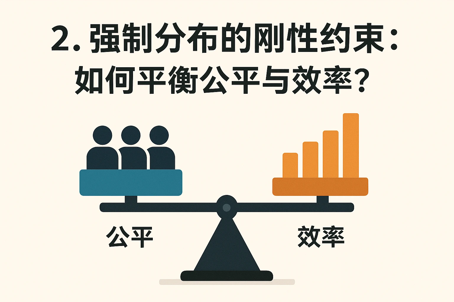 2. 强制分布的刚性约束：如何平衡公平与效率？