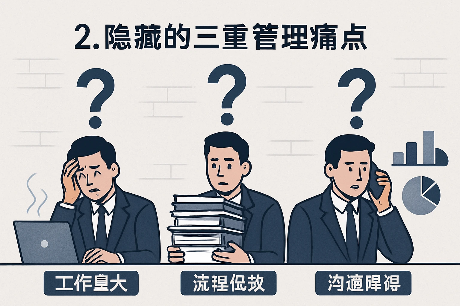2. 隐藏的三重管理痛点