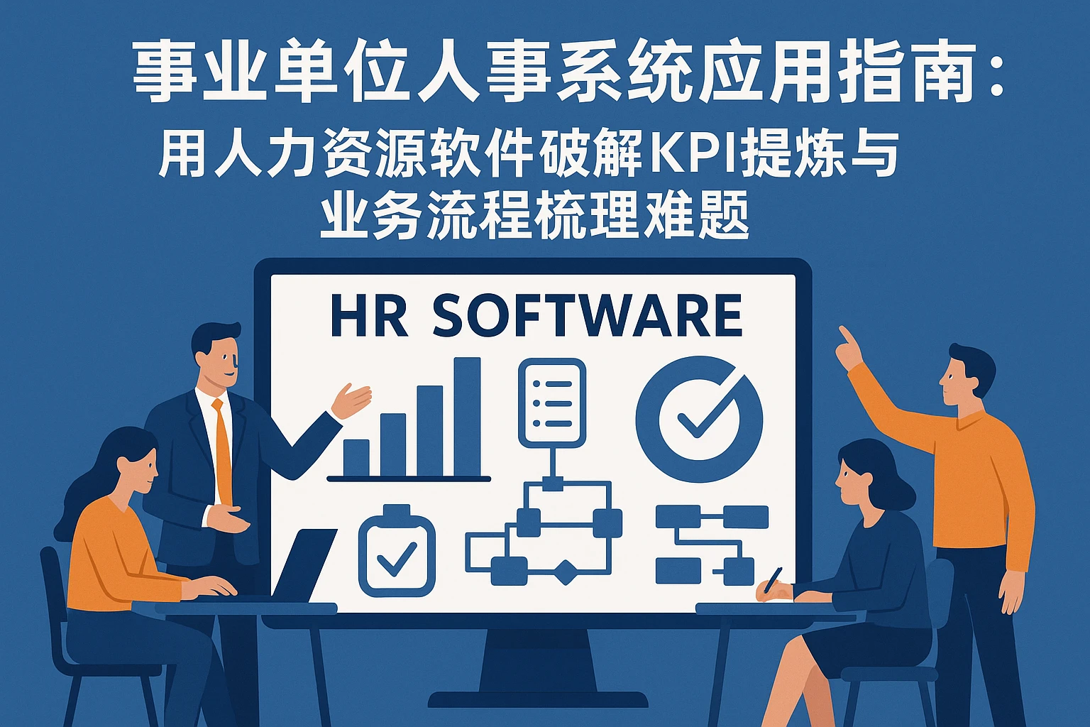 事业单位人事系统应用指南：用人力资源软件破解KPI提炼与业务流程梳理难题