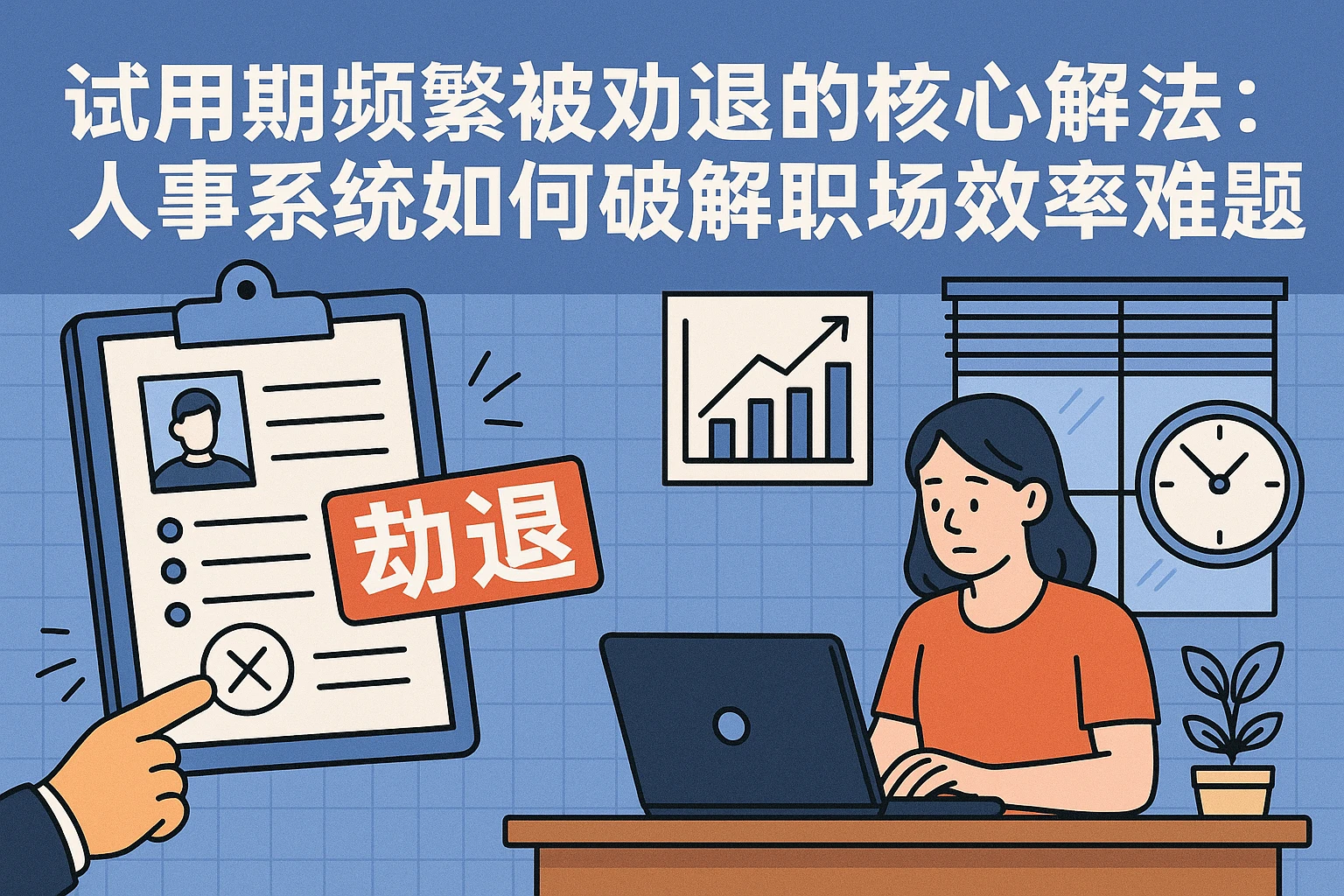 试用期频繁被劝退的核心解法：人事系统如何破解职场效率难题
