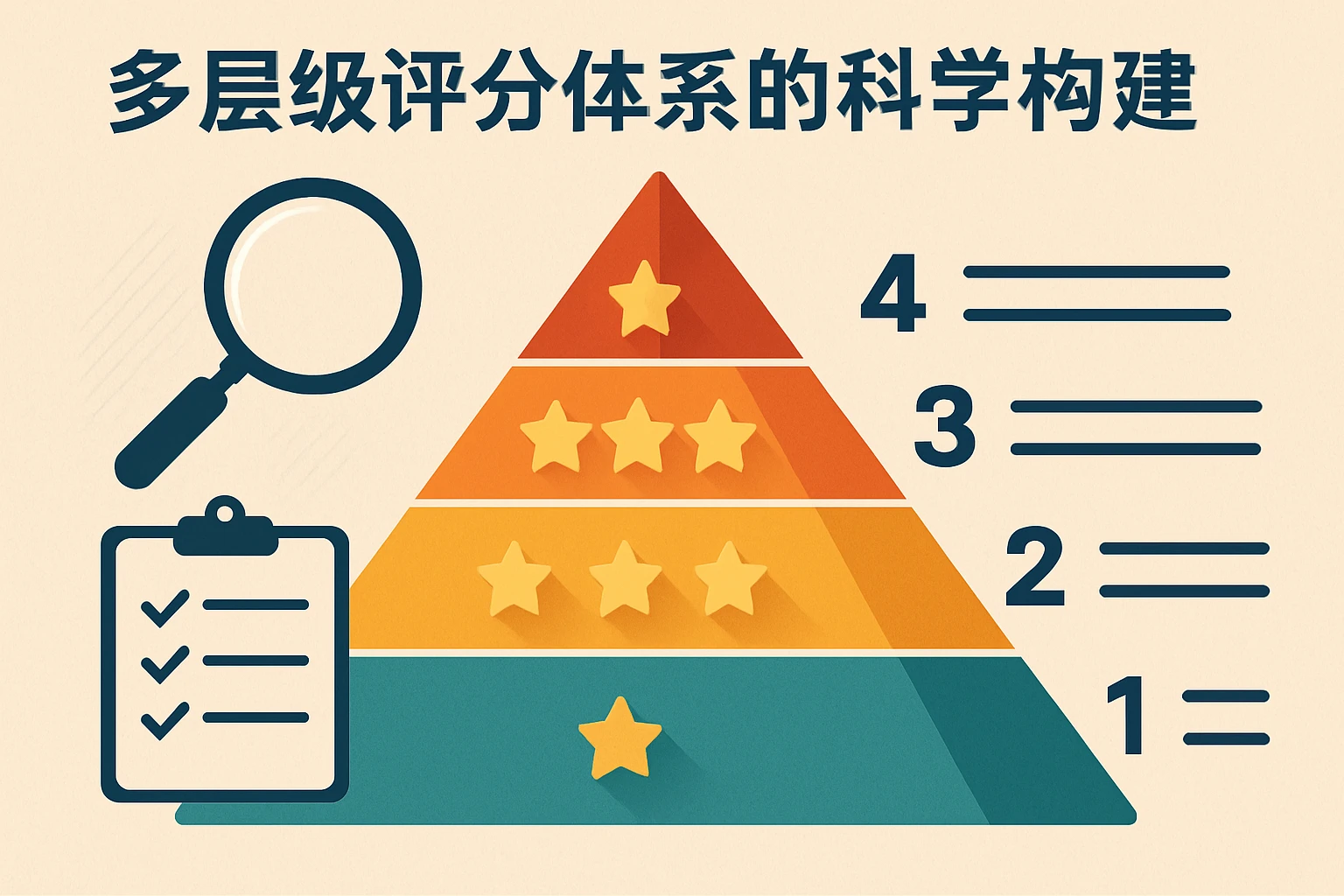 多层级评分体系的科学构建