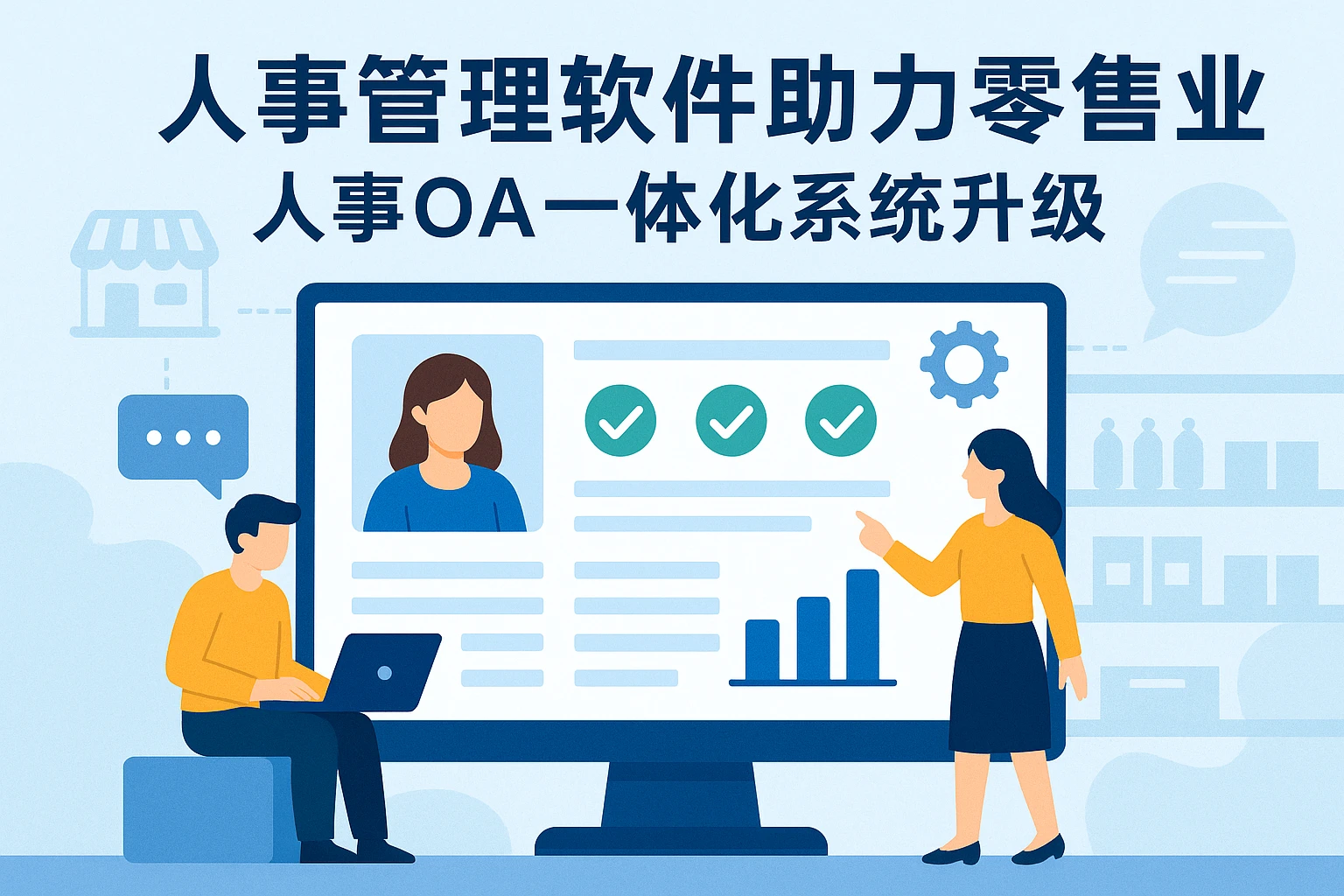 人事管理软件助力零售业人事OA一体化系统升级