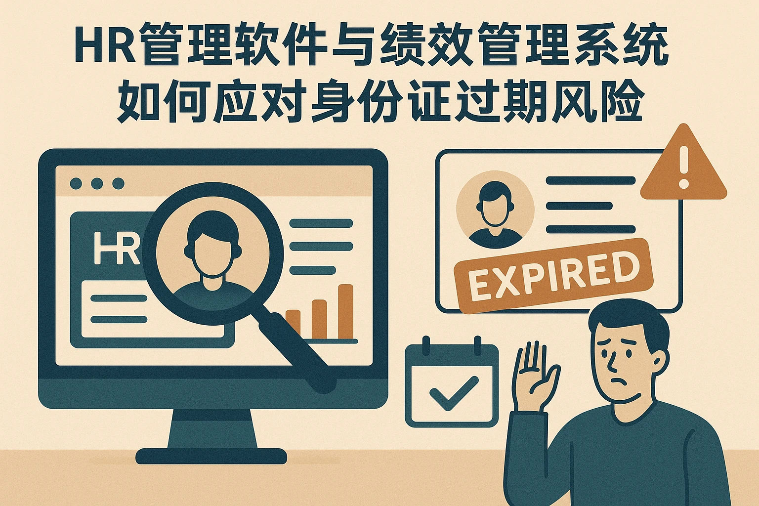 HR管理软件与绩效管理系统如何应对身份证过期风险
