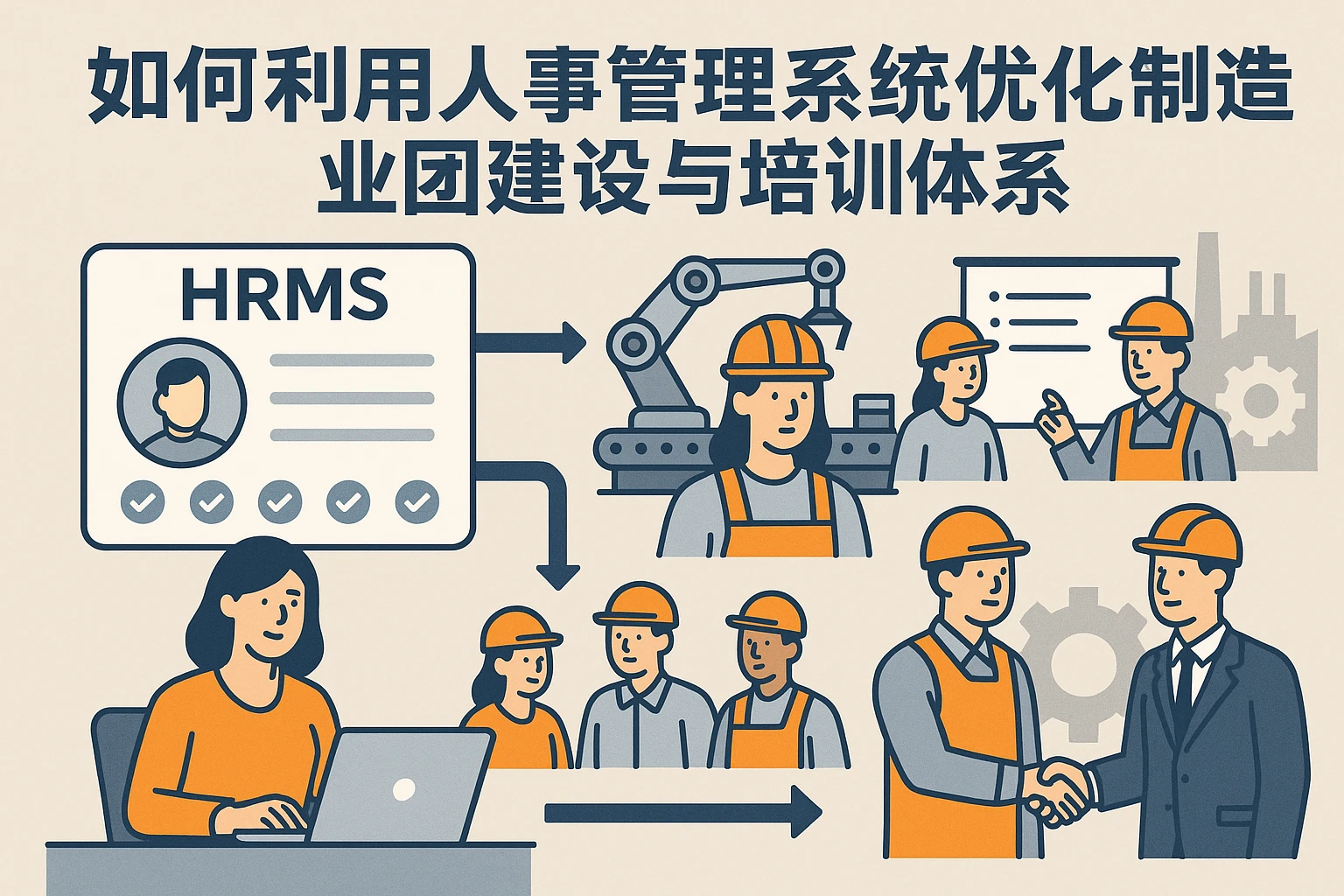 如何利用人事管理系统优化制造业团队建设与培训体系